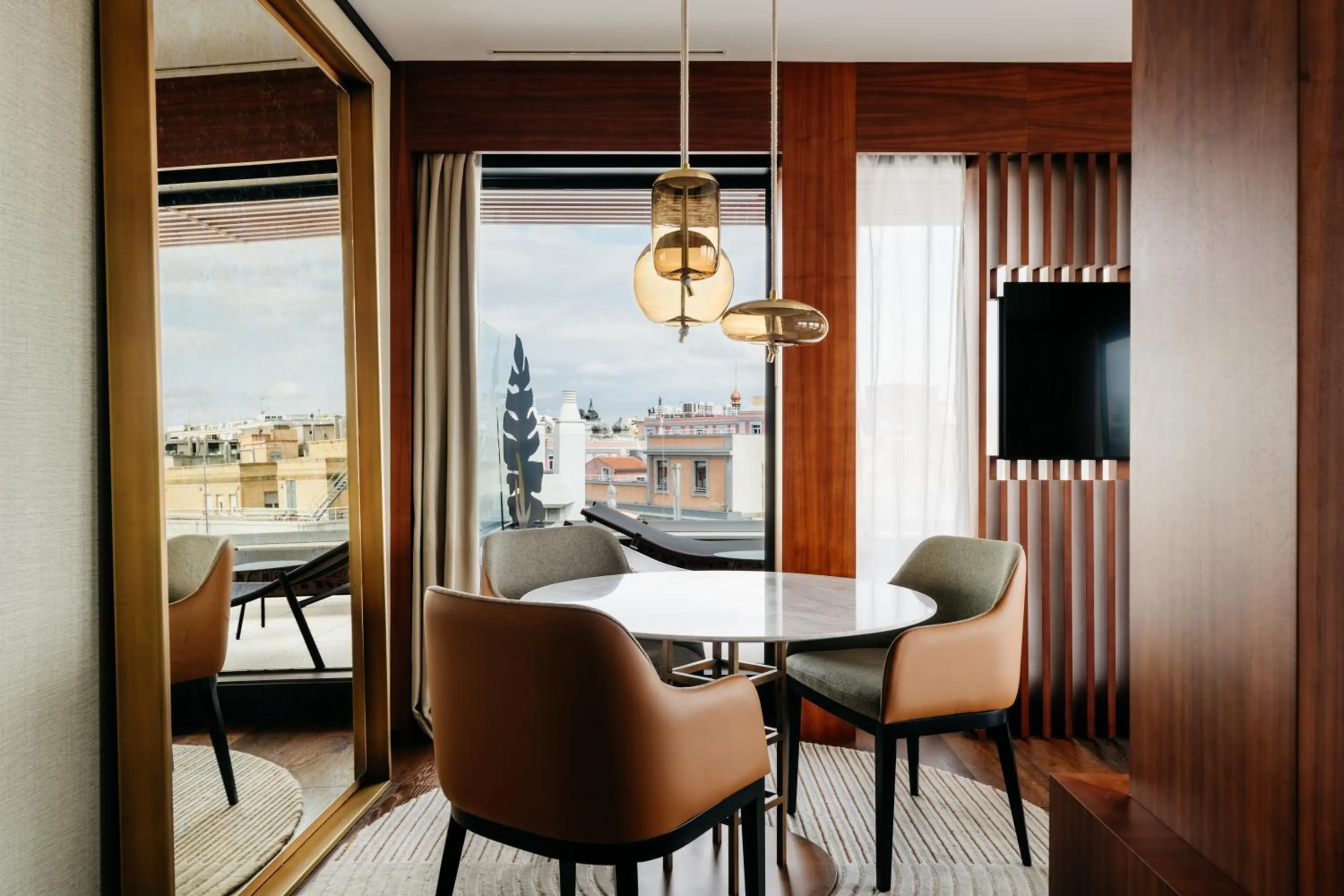 Balcony/Terrace in Thompson Madrid, by Hyatt