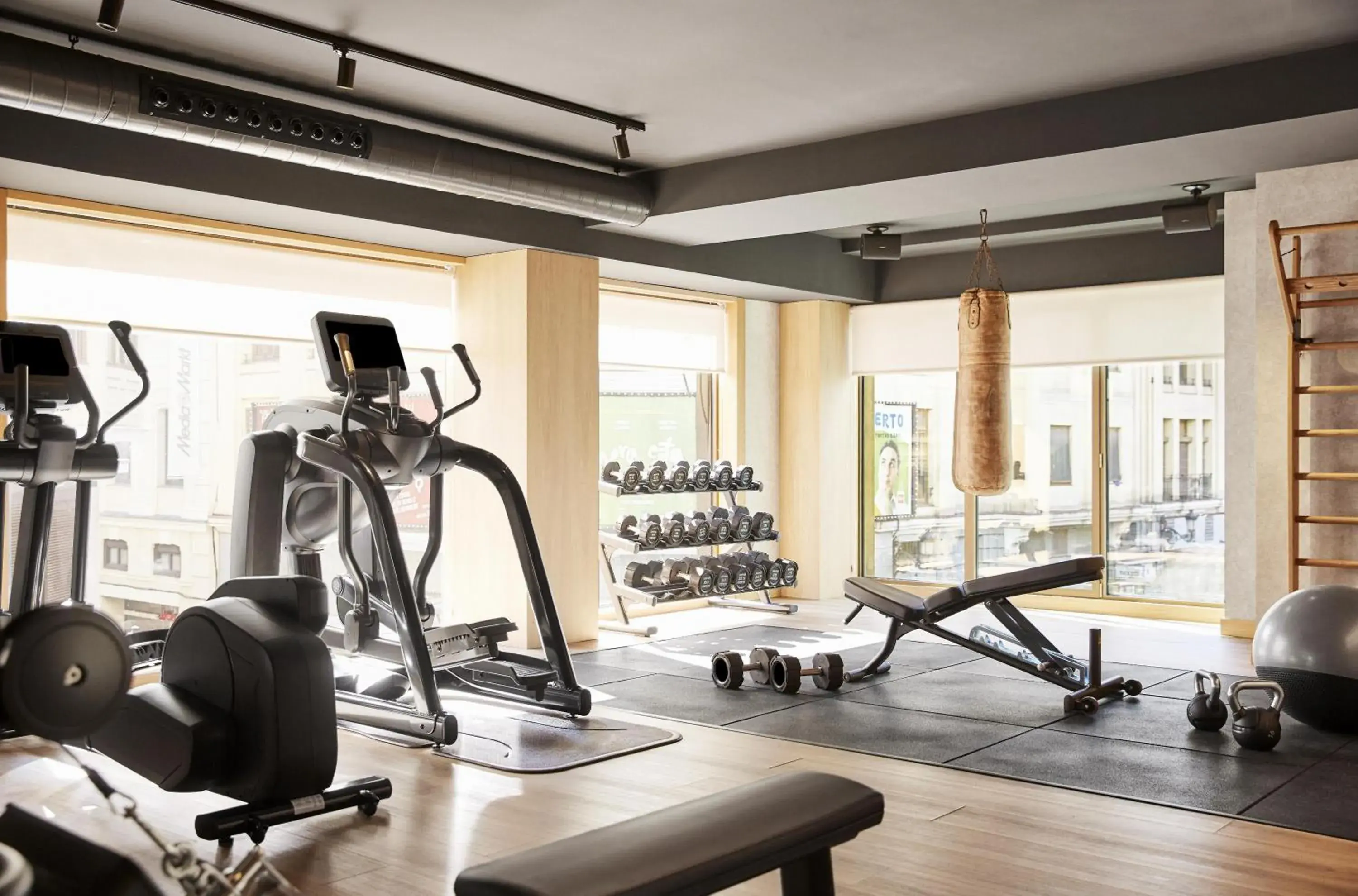 Fitness centre/facilities in Thompson Madrid, by Hyatt Fitness centre/facilities in Thompson Madrid, by Hyatt