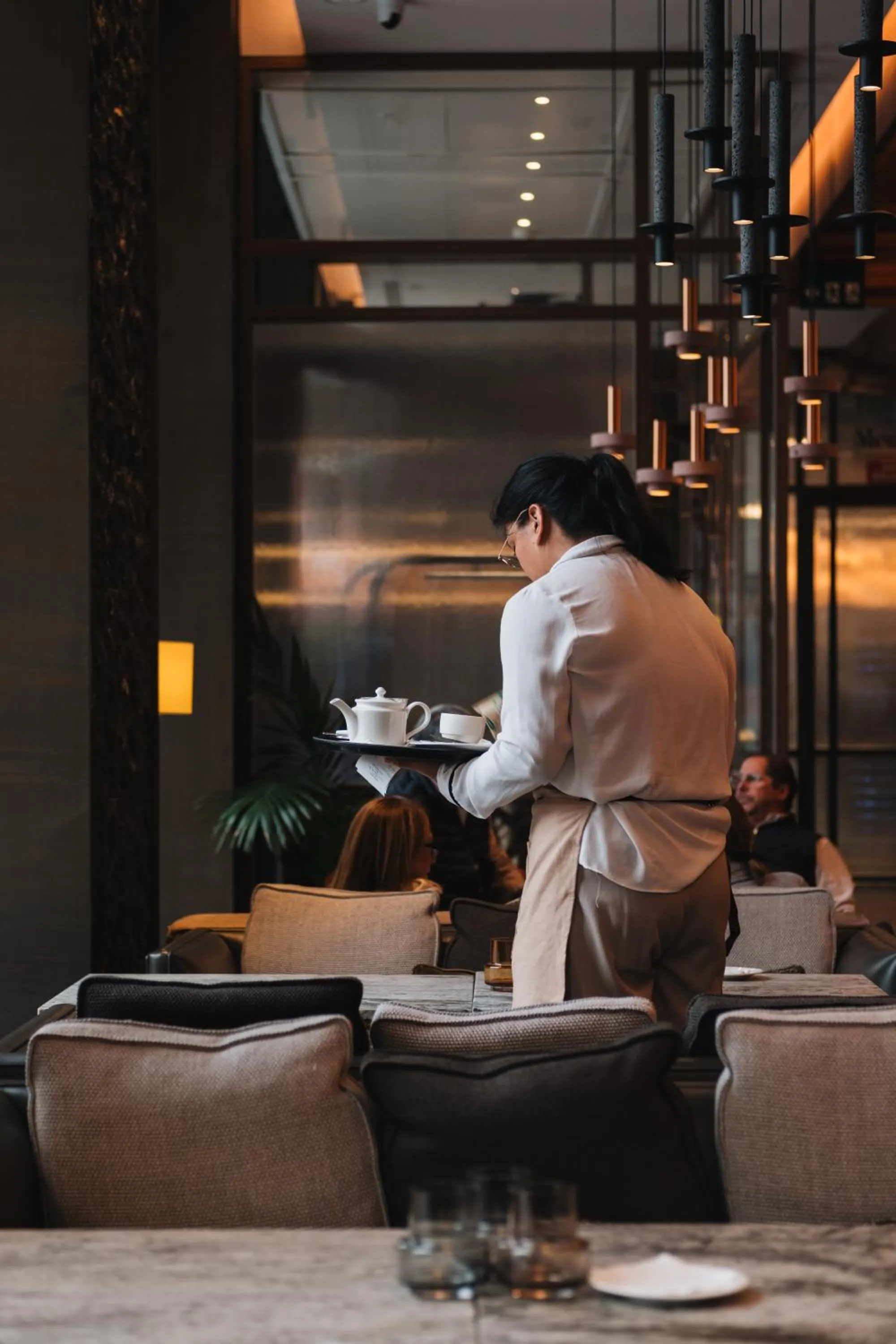 Lounge or bar in Thompson Madrid, by Hyatt