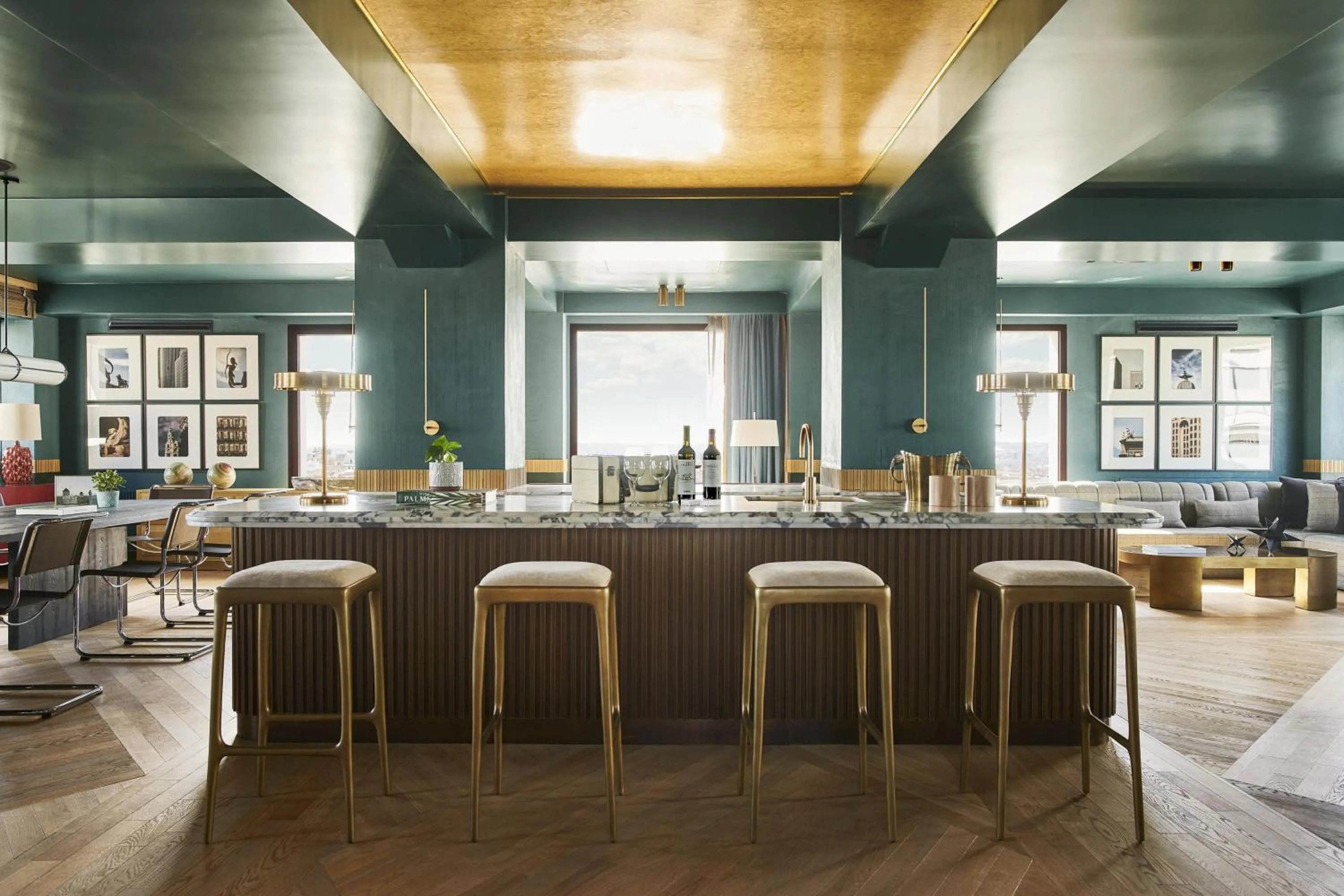 Photo of the whole room in Thompson Madrid, by Hyatt