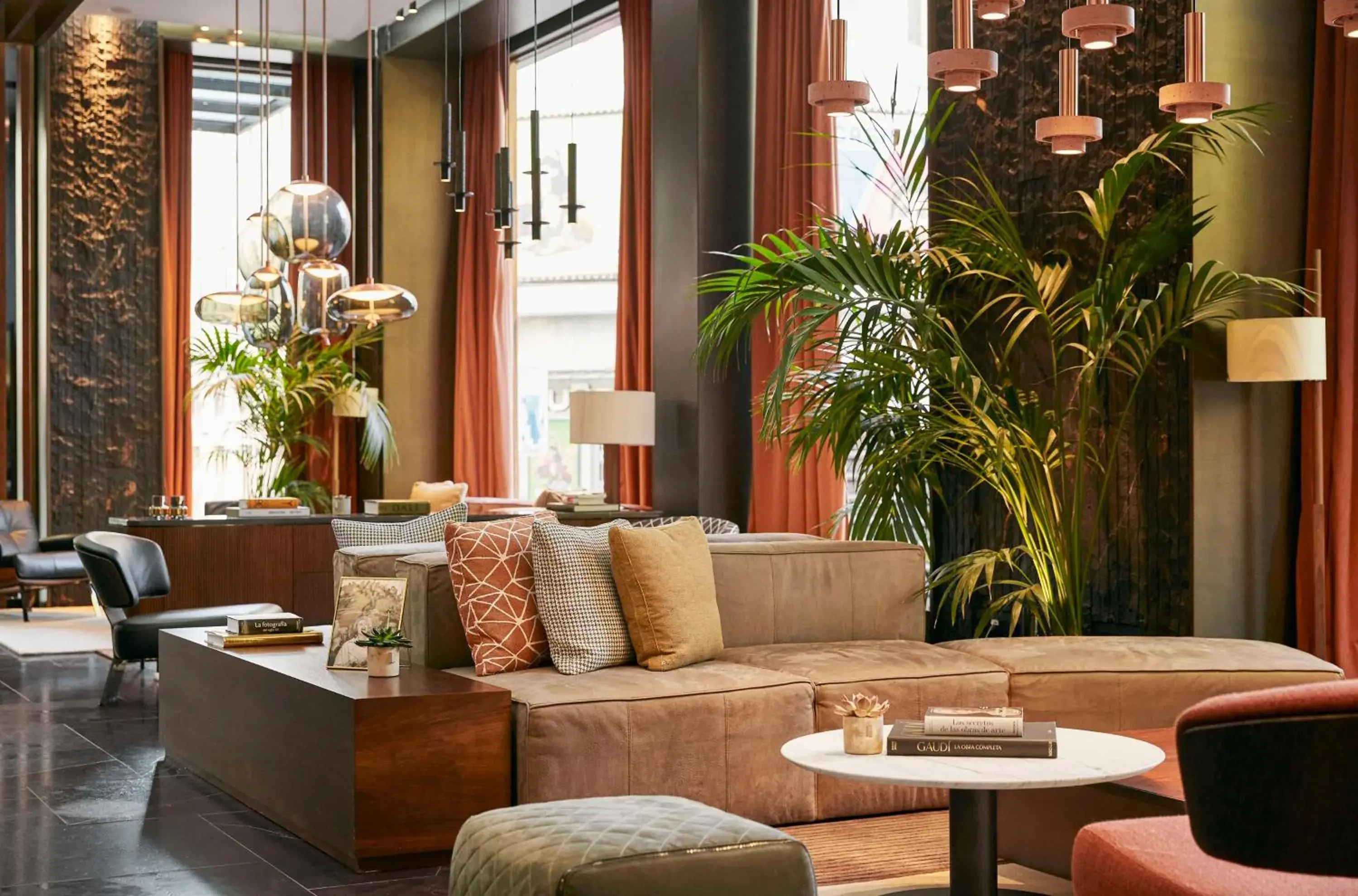 Lobby or reception in Thompson Madrid, by Hyatt Lobby or reception in Thompson Madrid, by Hyatt