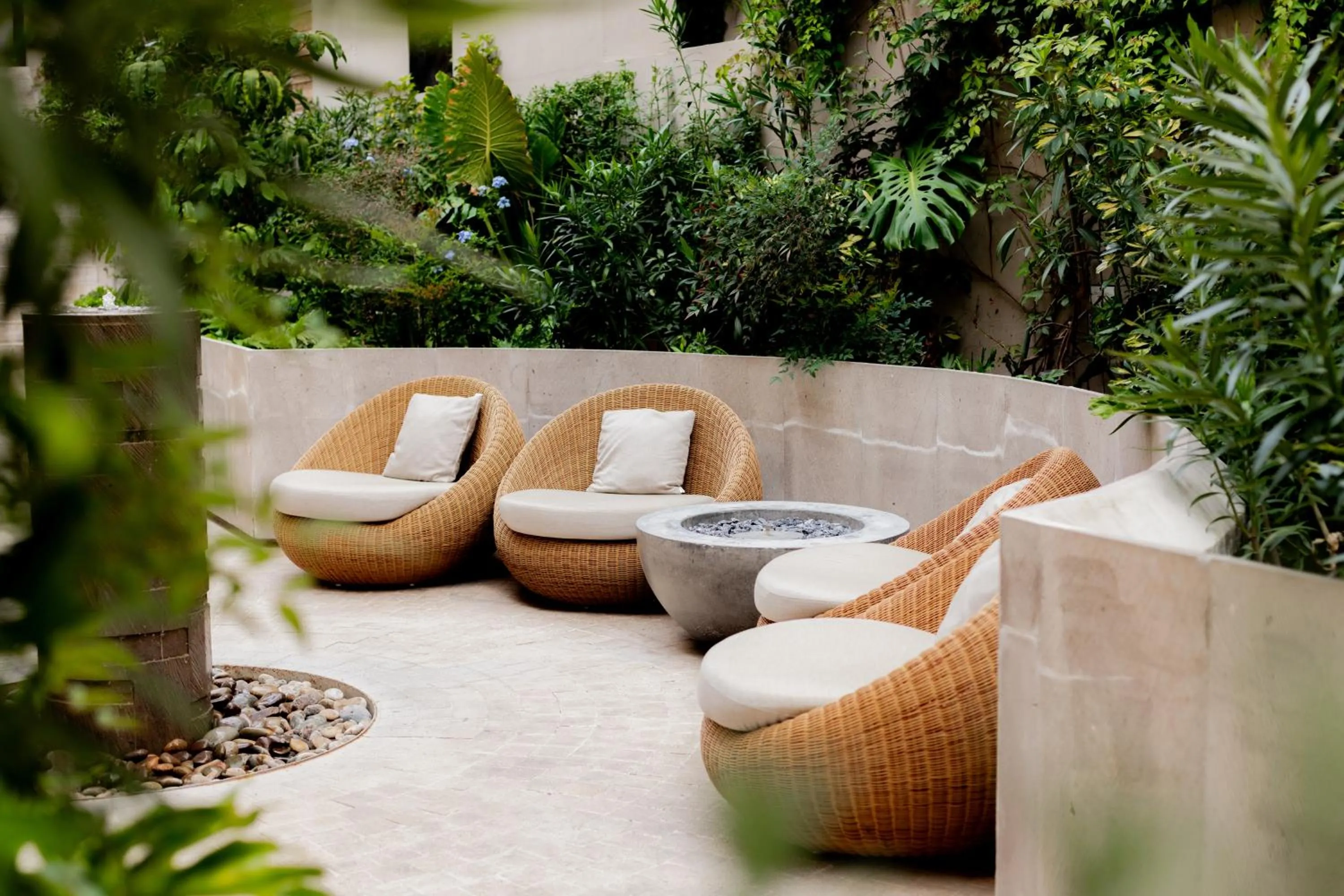 Patio in NUMU Boutique Hotel, The Unbound Collection by Hyatt