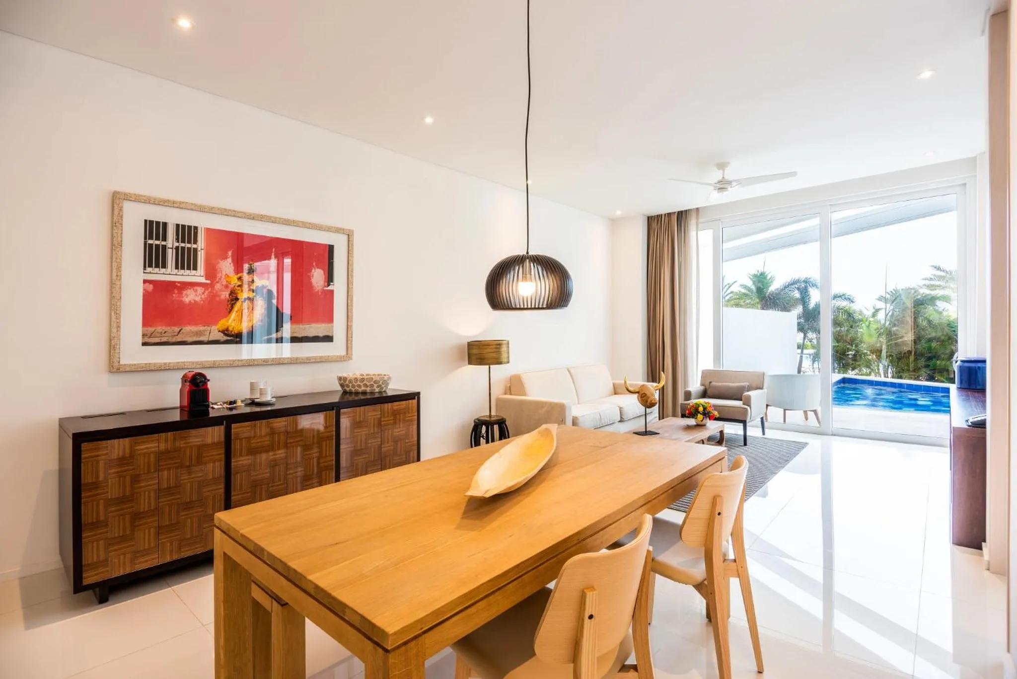 Living room in Dreams Karibana Cartagena Golf & Spa Resort