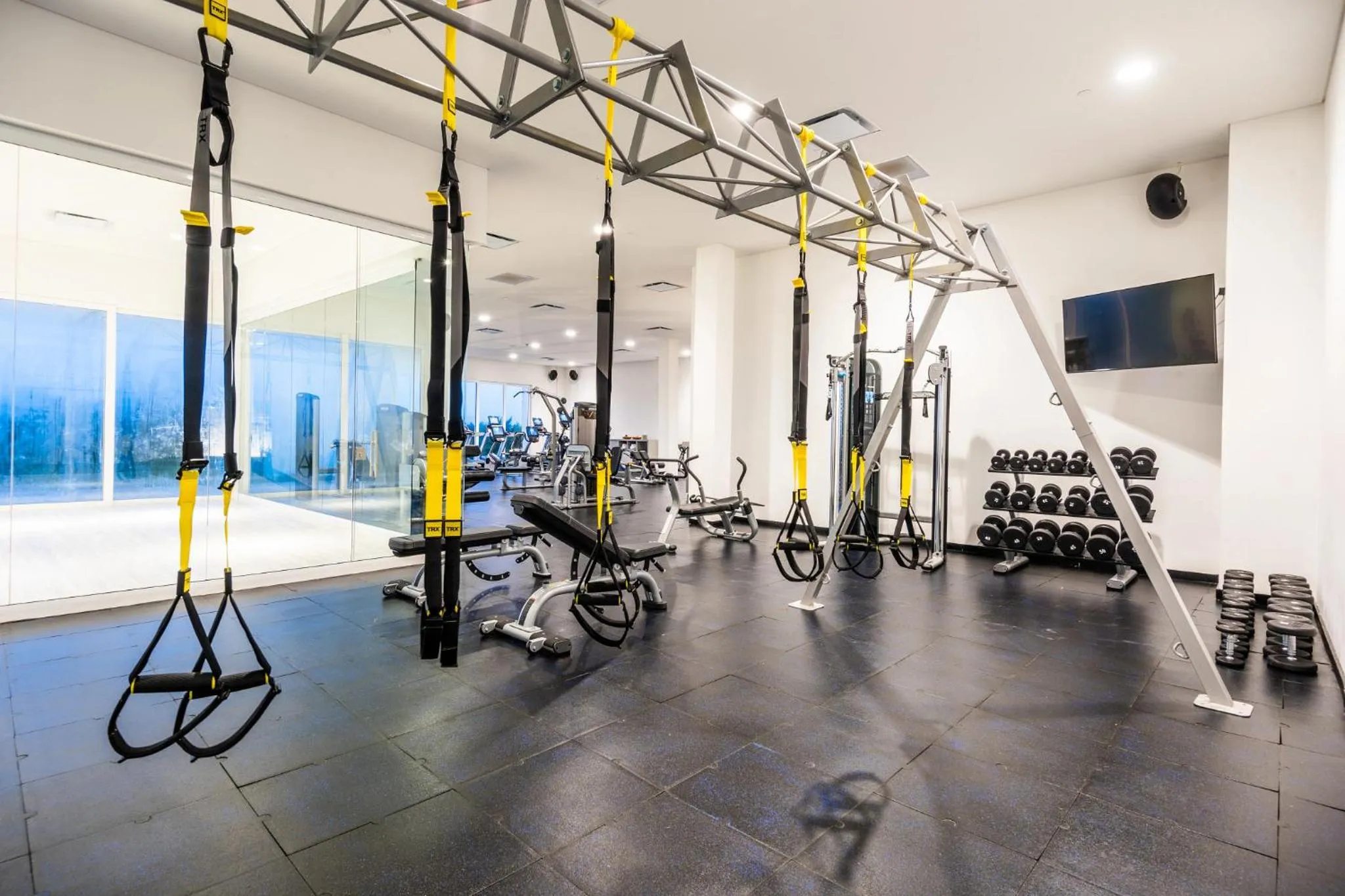 Fitness centre/facilities in Dreams Karibana Cartagena Golf & Spa Resort
