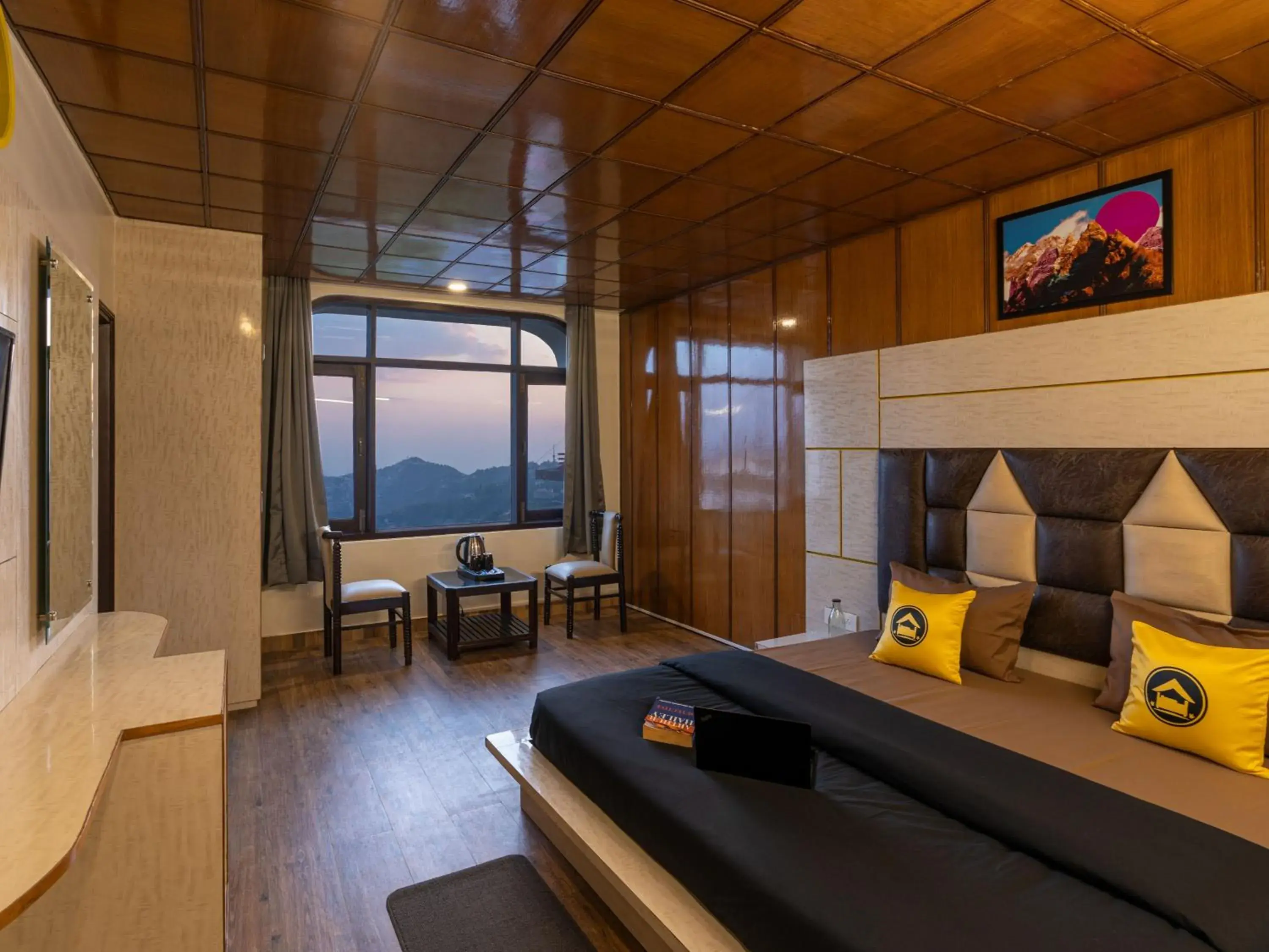 Bedroom in The Hosteller Shimla Bedroom in The Hosteller Shimla