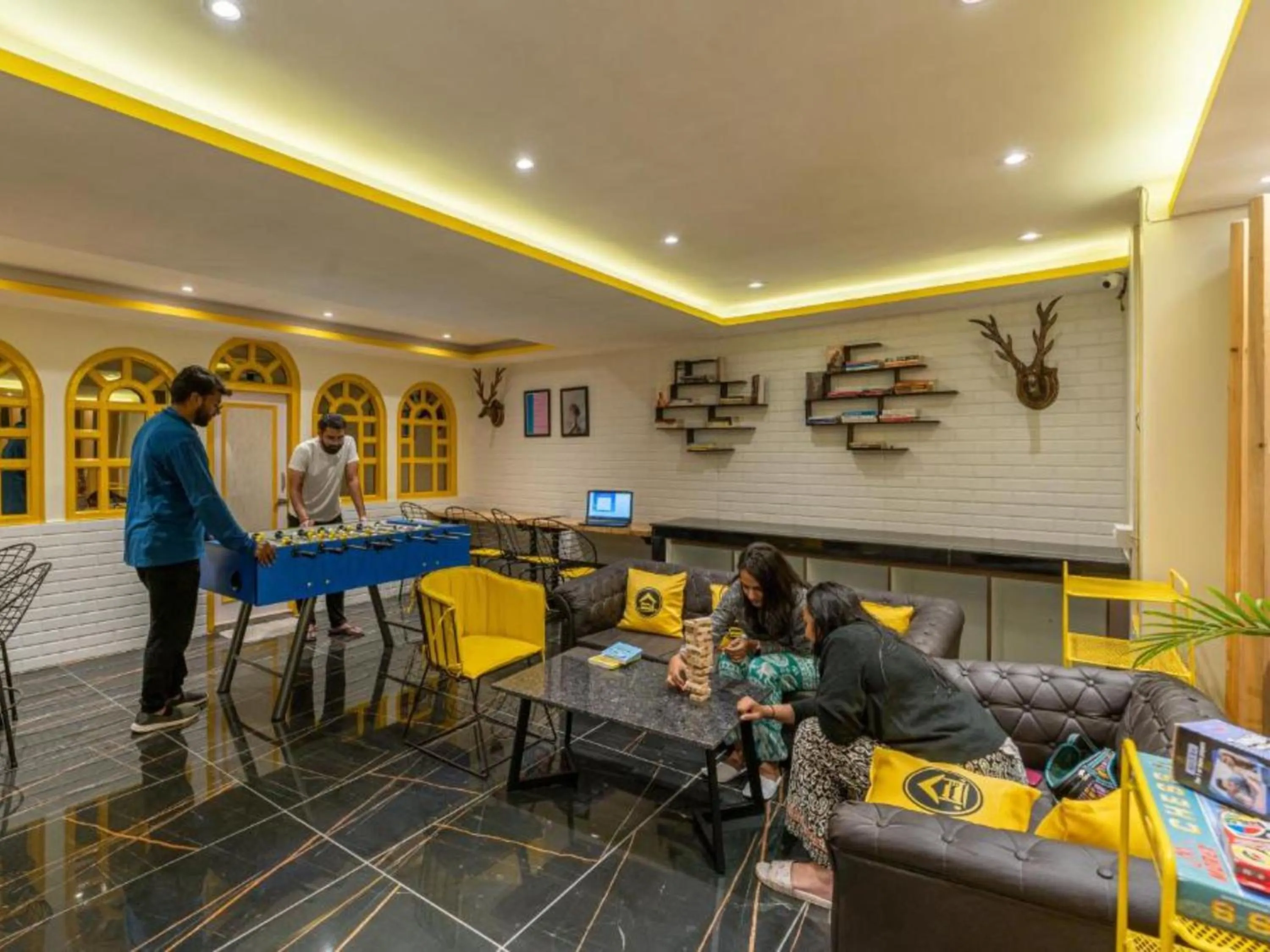 Lobby or reception in The Hosteller Shimla