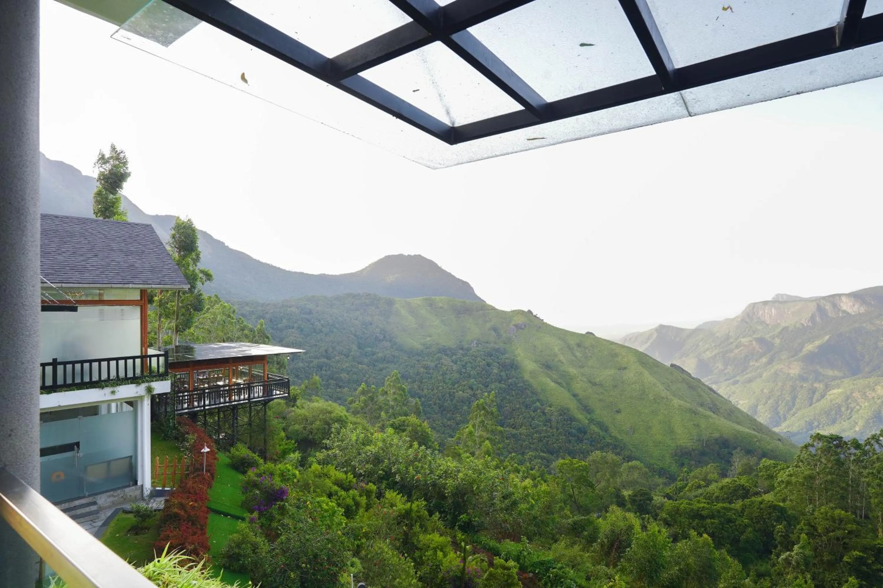 View (from property/room) in Chandys Drizzle Drops - Munnar Top Station