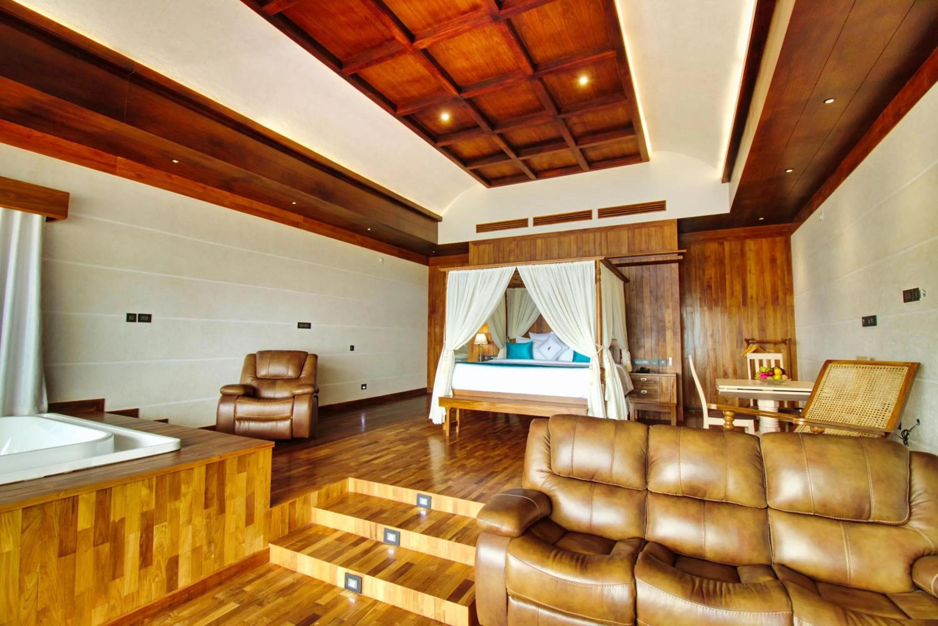 Bed in Chandys Drizzle Drops - Munnar Top Station