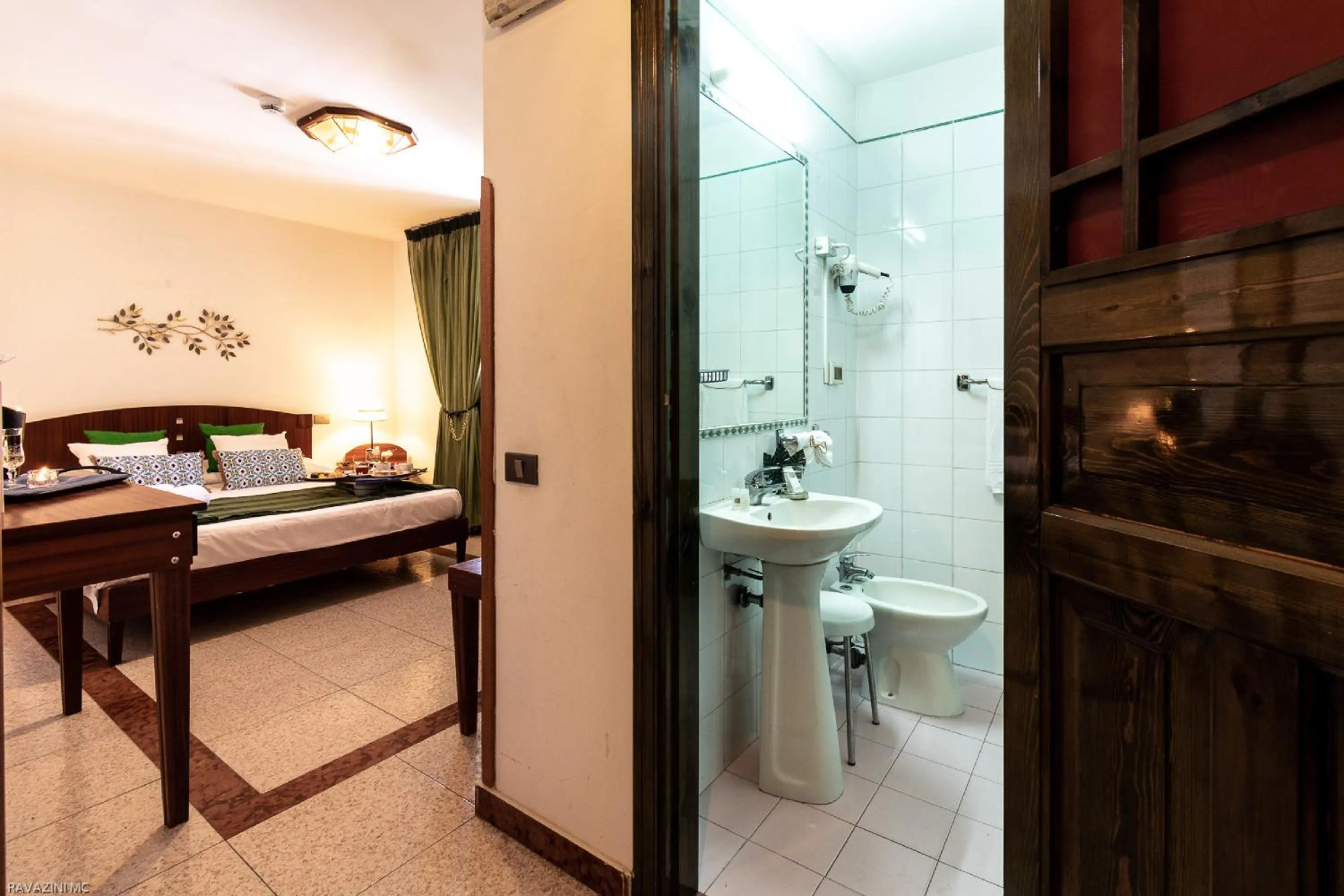 Bed in Hotel Villa d'Amato