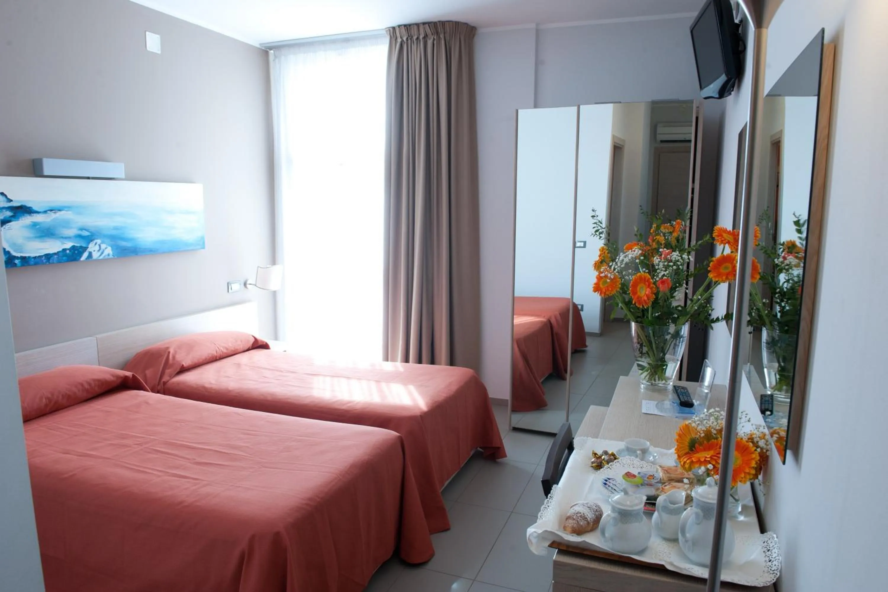 Bed in Hotel Villa d'Amato