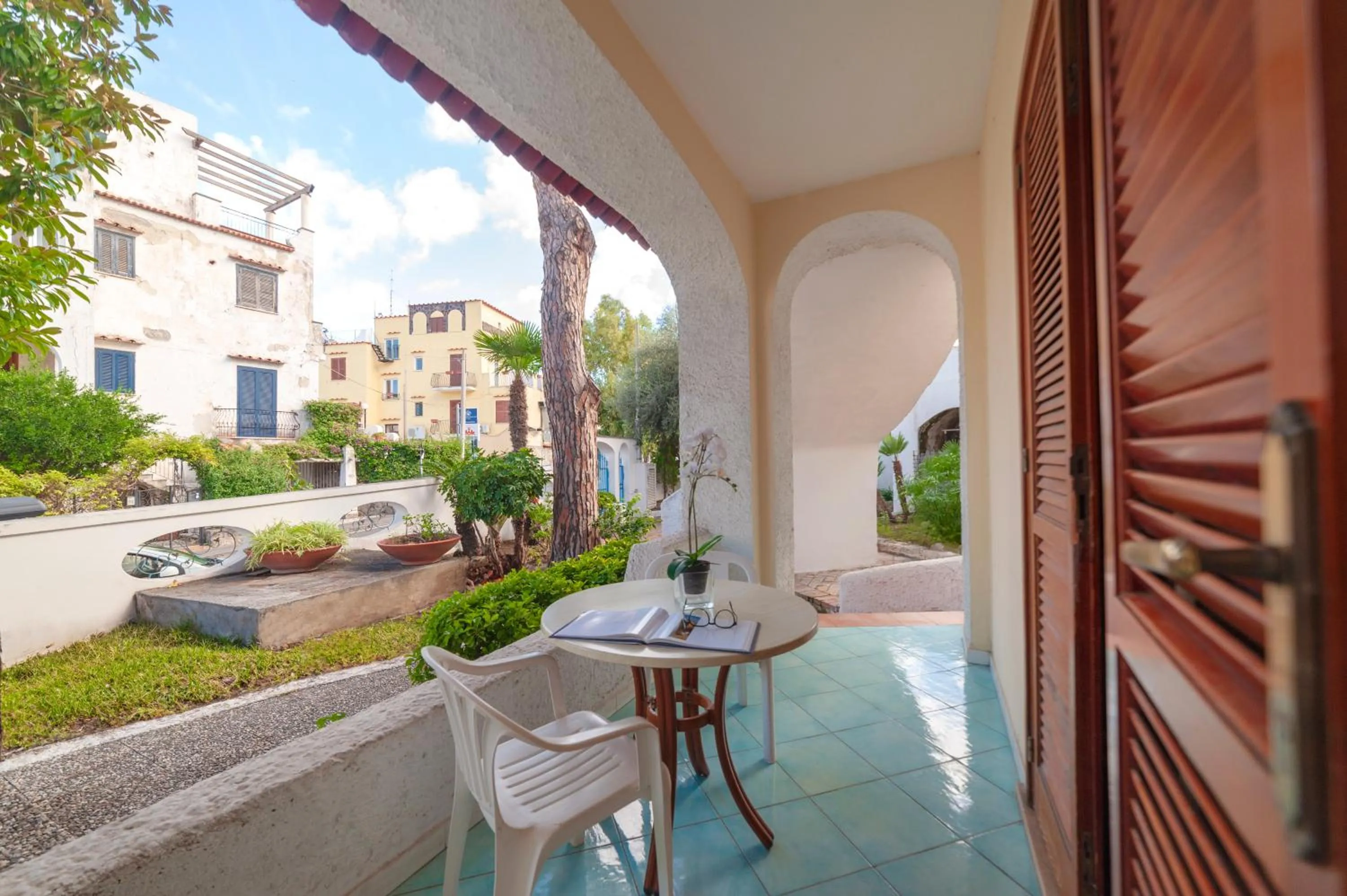 Balcony/Terrace in Hotel Terme Don Pepe
