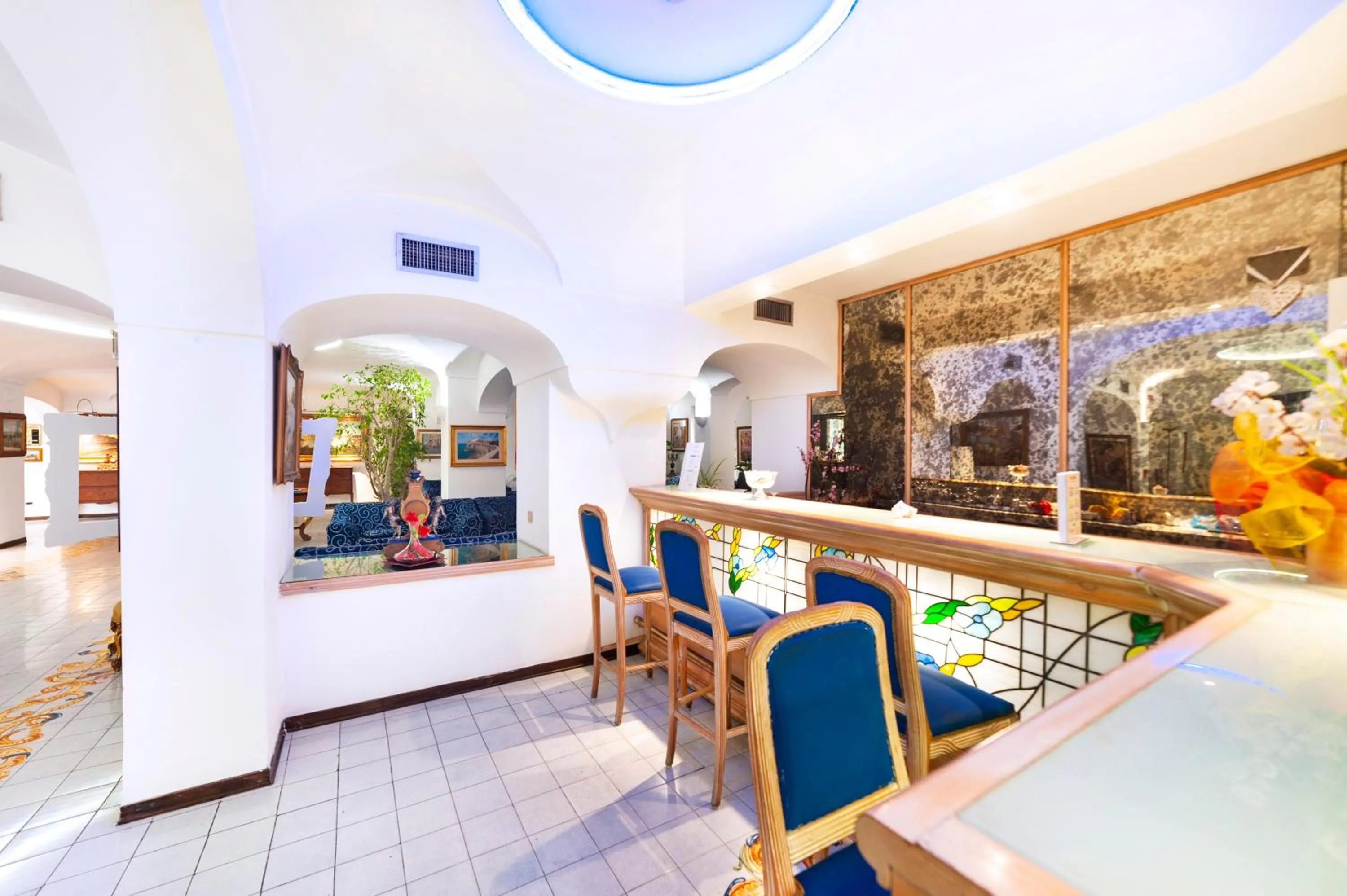 Lobby or reception in Hotel Terme Don Pepe