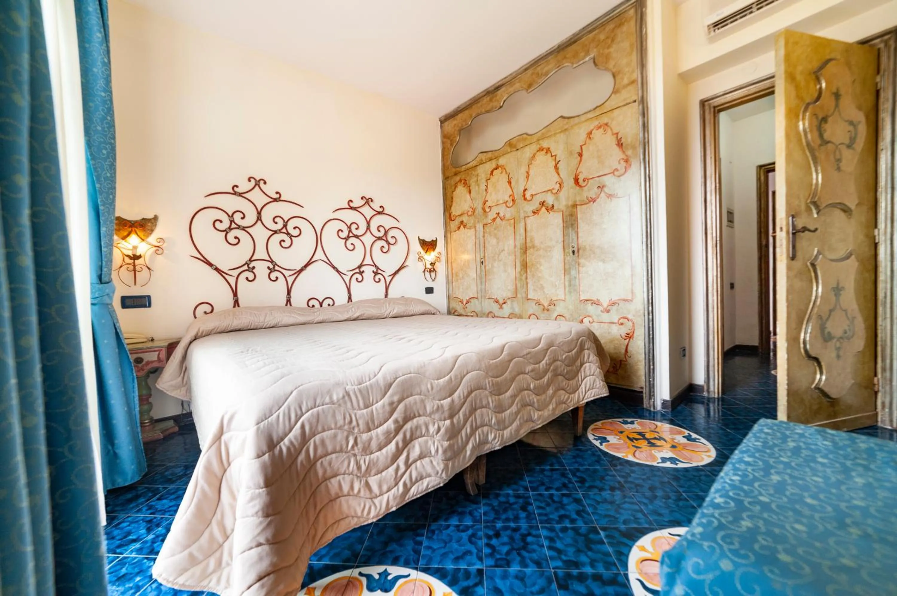 Bed in Hotel Terme Don Pepe