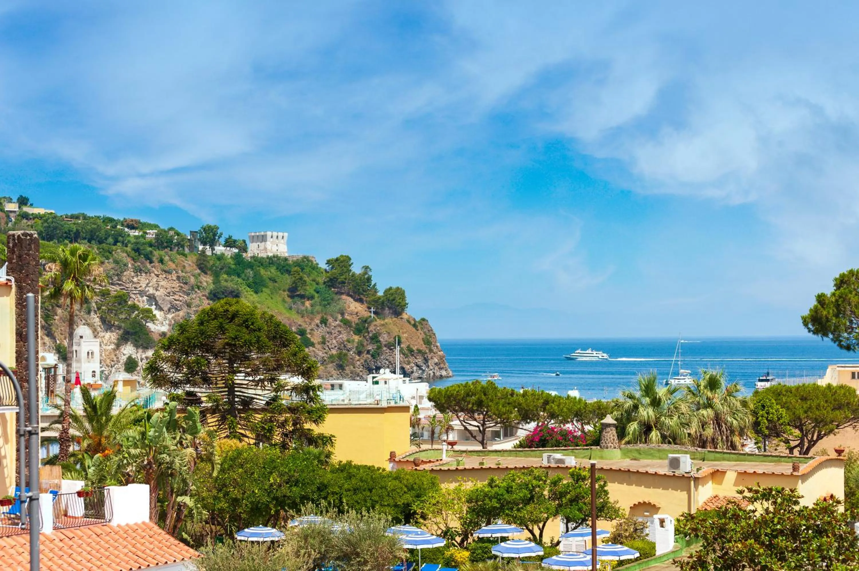 Sea view in Hotel Terme Don Pepe