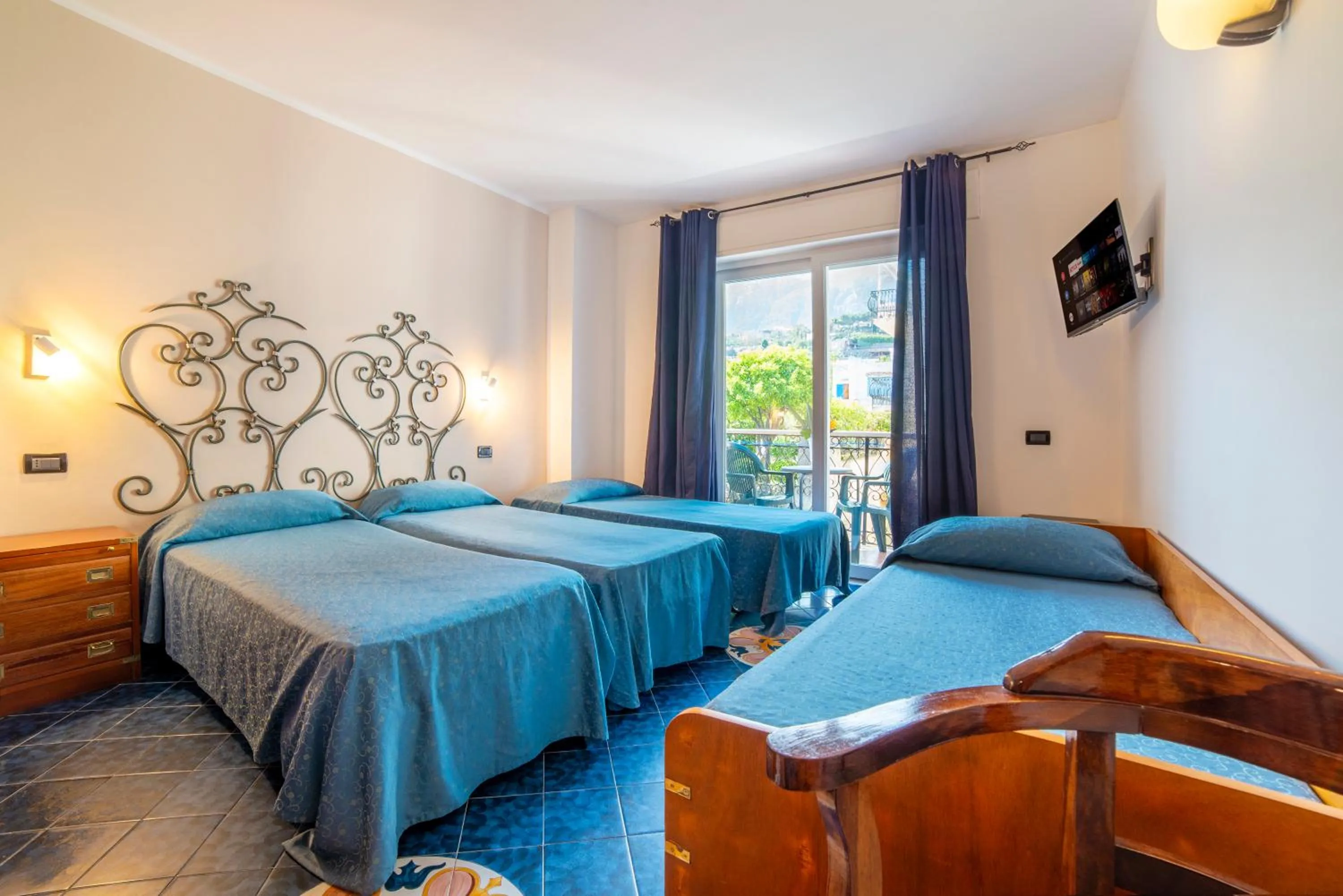 Bedroom, Bed in Hotel Terme Don Pepe