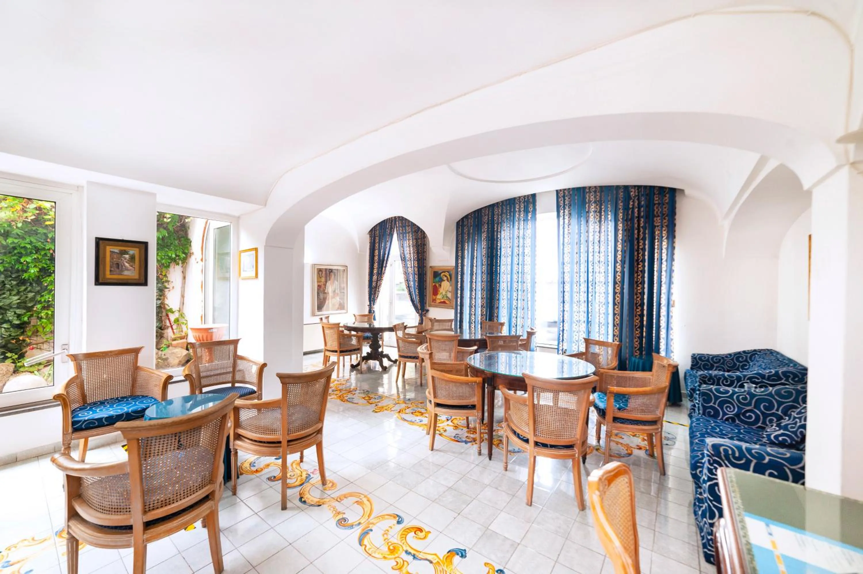 Lobby or reception in Hotel Terme Don Pepe