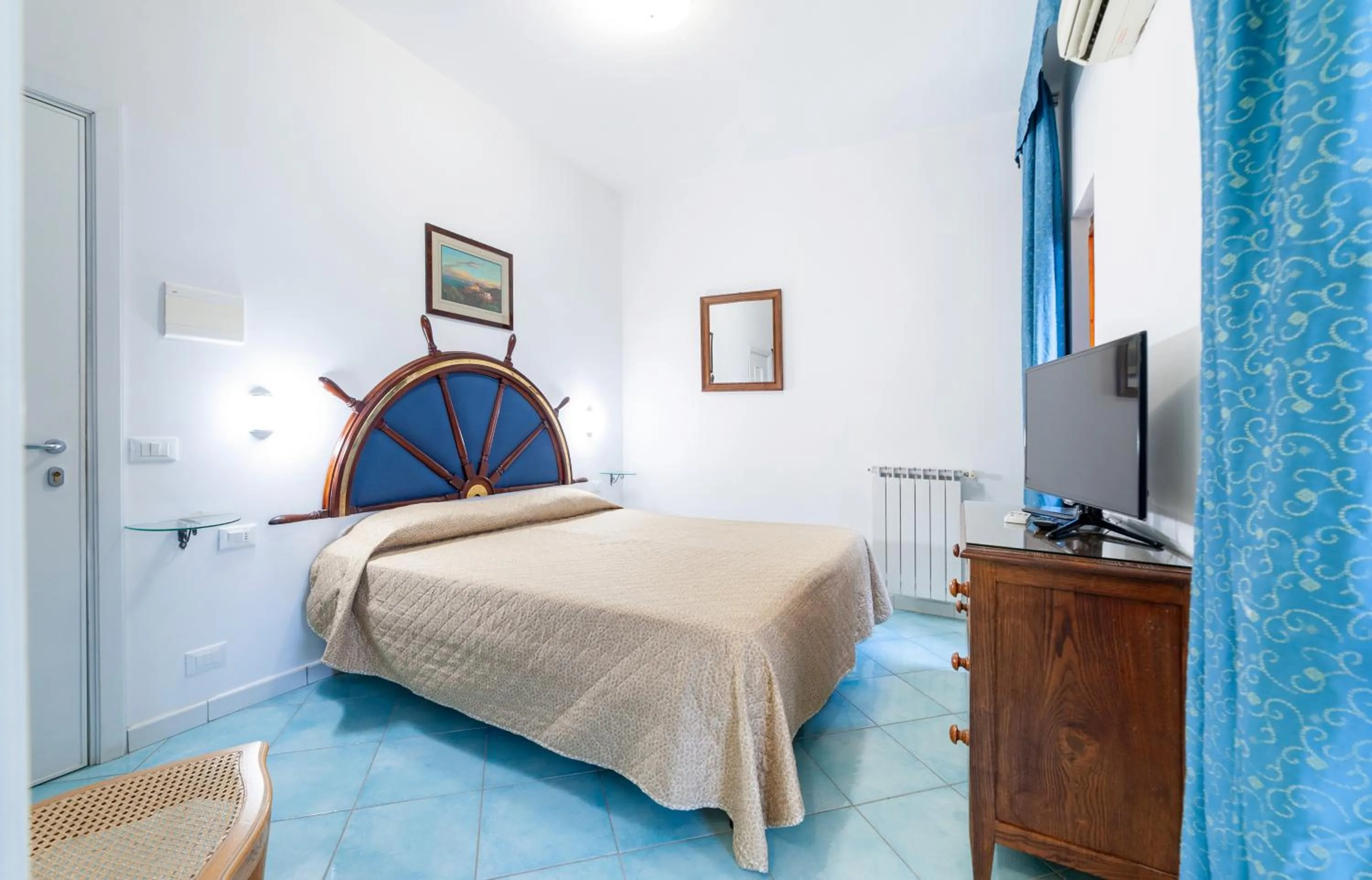 Bedroom, Bed in Hotel Terme Don Pepe