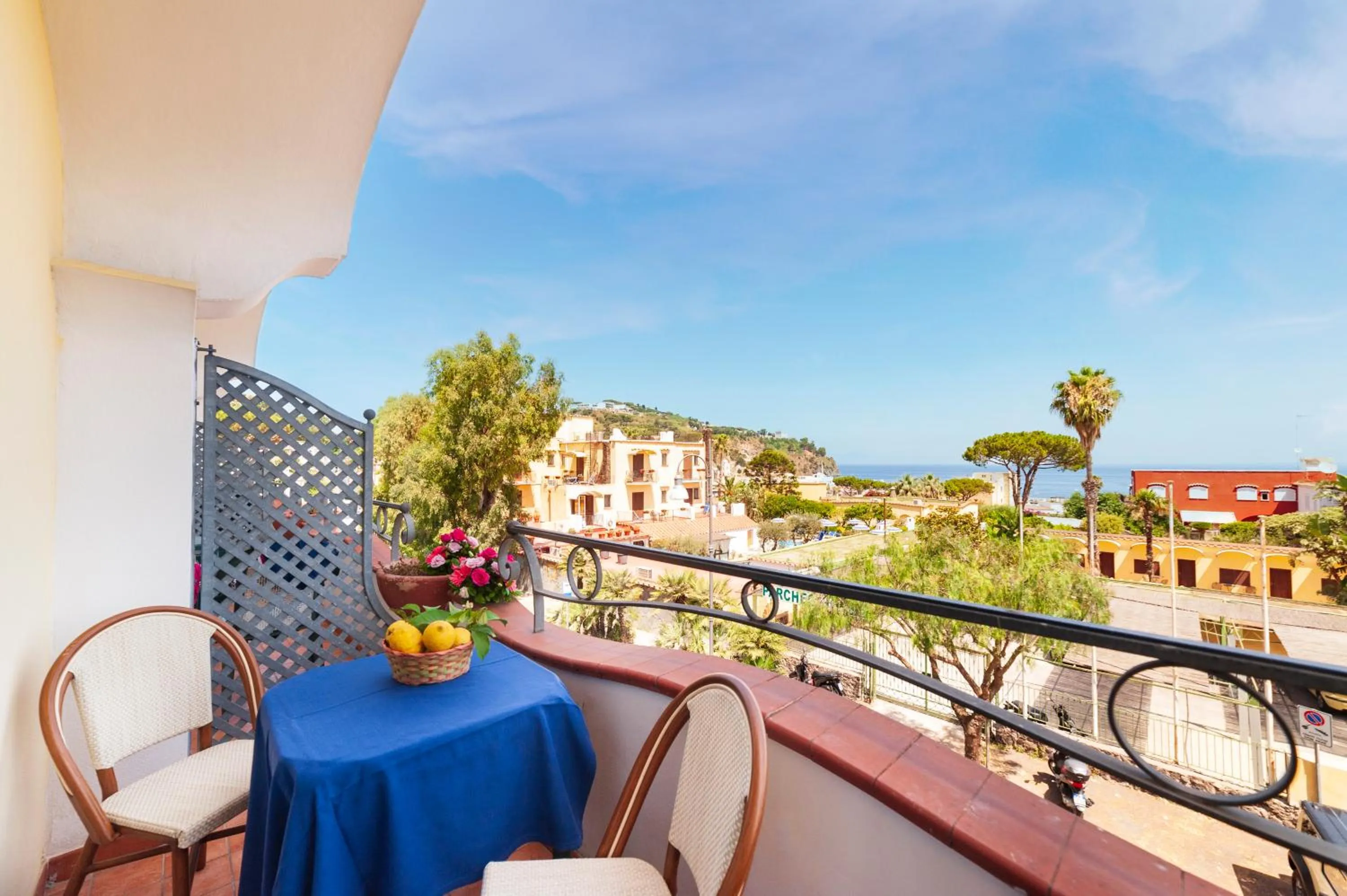 Balcony/Terrace in Hotel Terme Don Pepe