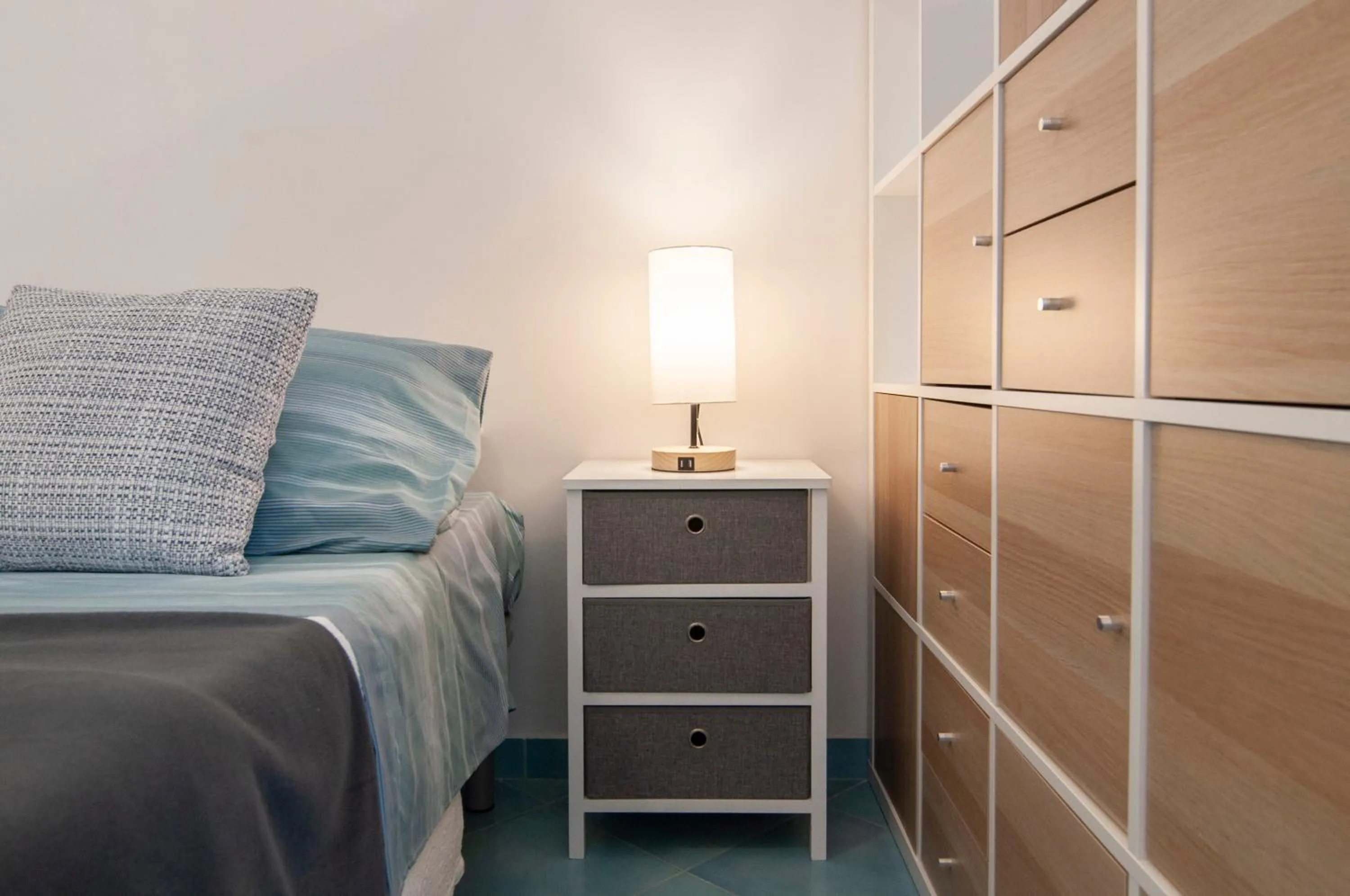 Bed in CIRCEO Holiday Houses