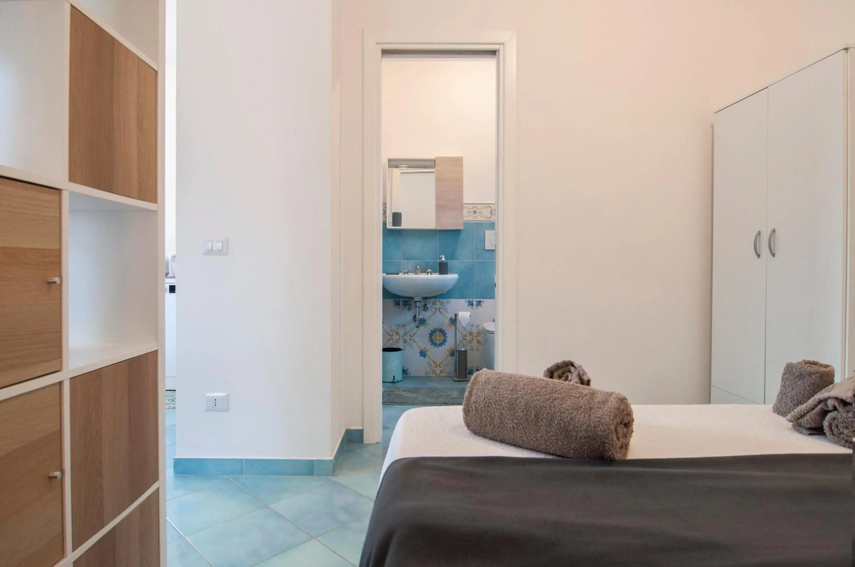 Bed in CIRCEO Holiday Houses