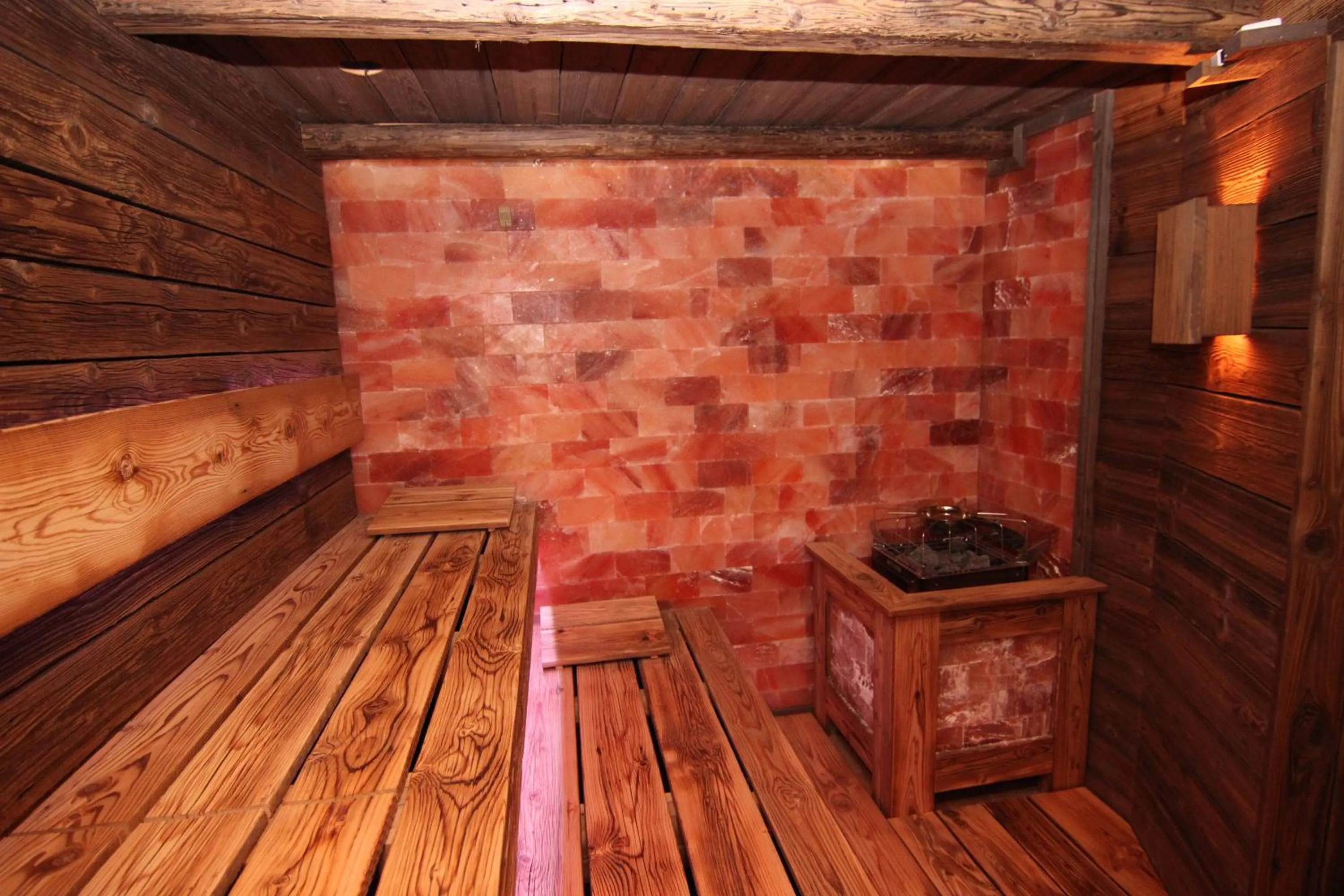 Sauna in Hotel Château Cihelny