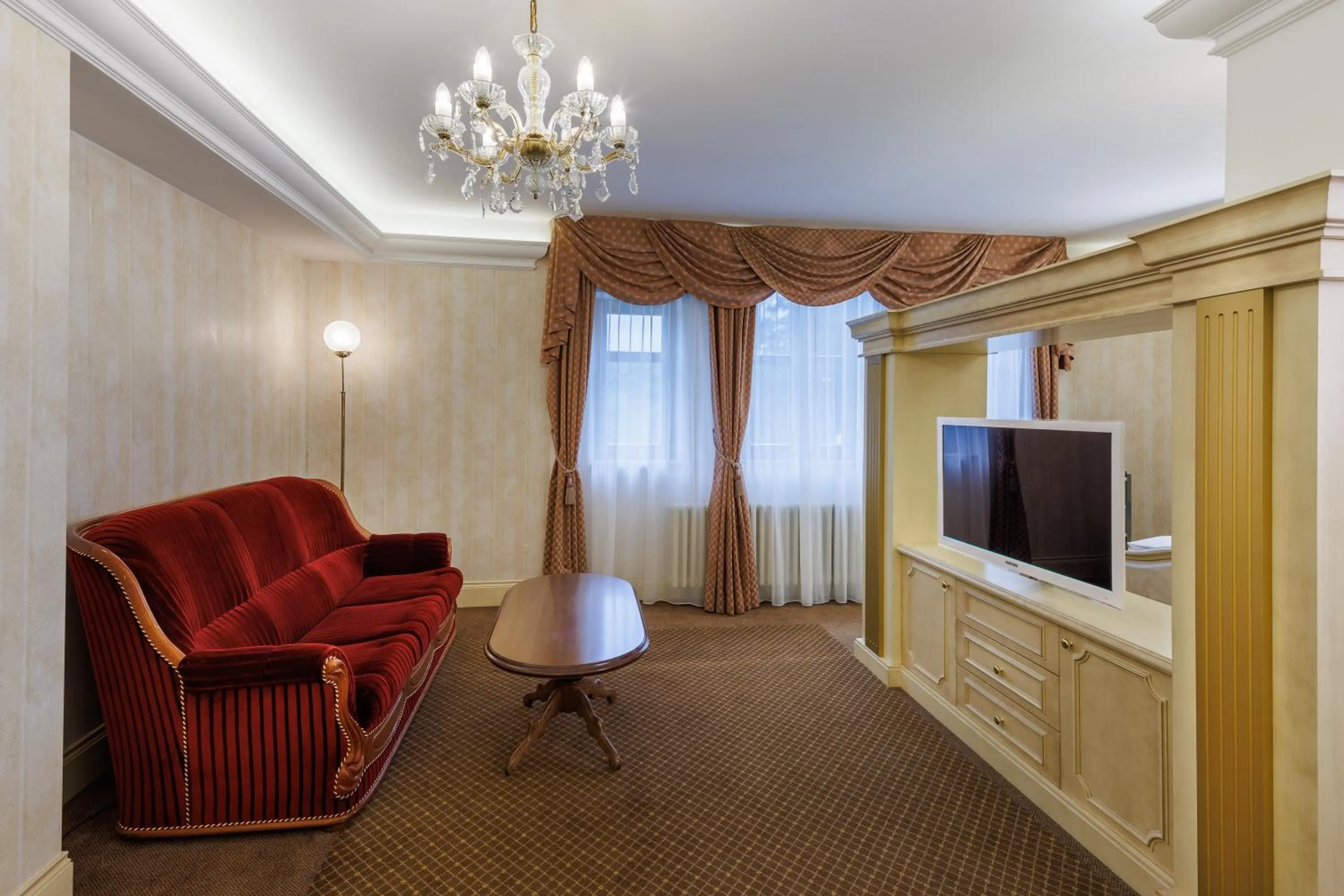 TV and multimedia in Hotel Château Cihelny