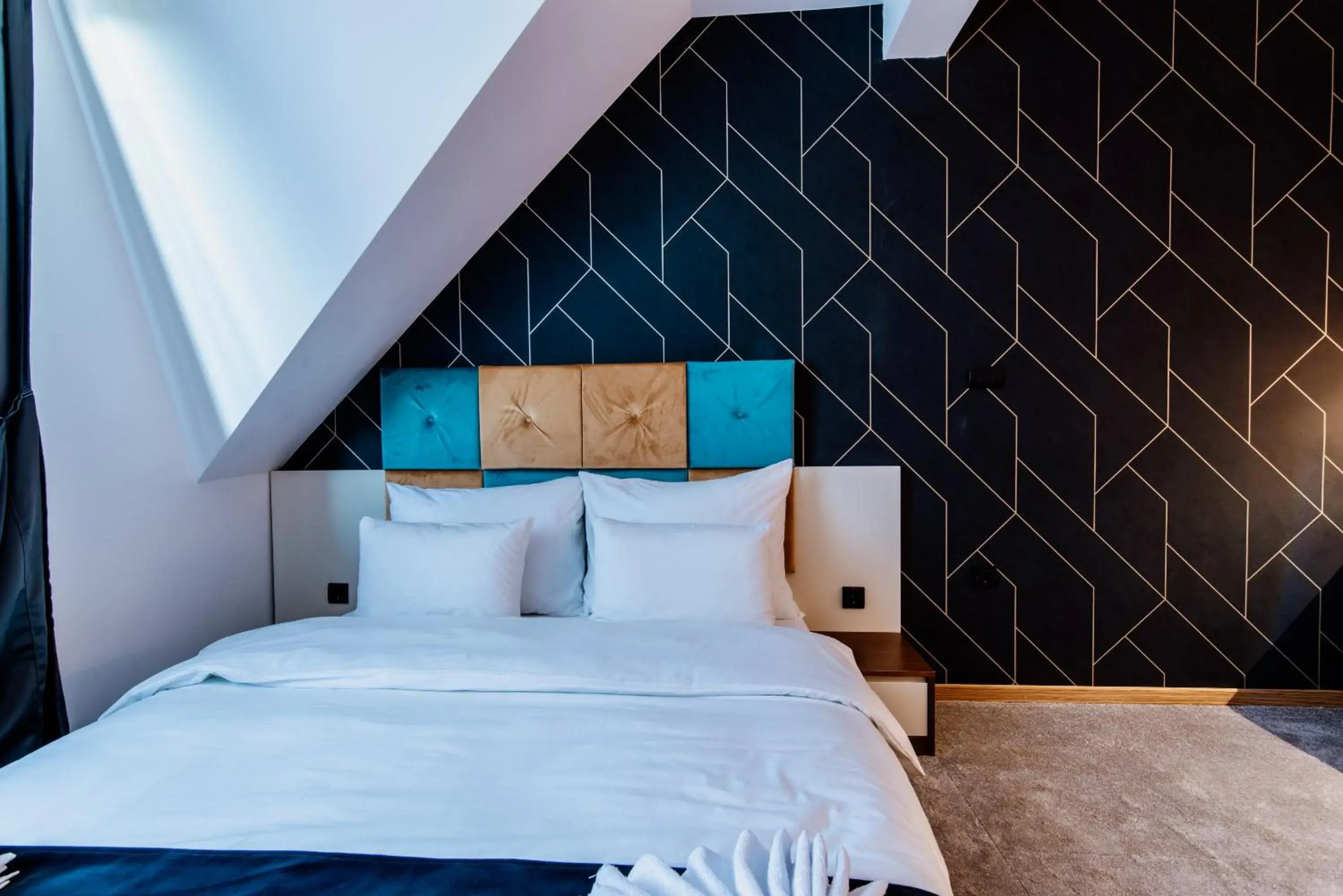 Bed in Hotel Djina - Kopaonik Bed in Hotel Djina - Kopaonik