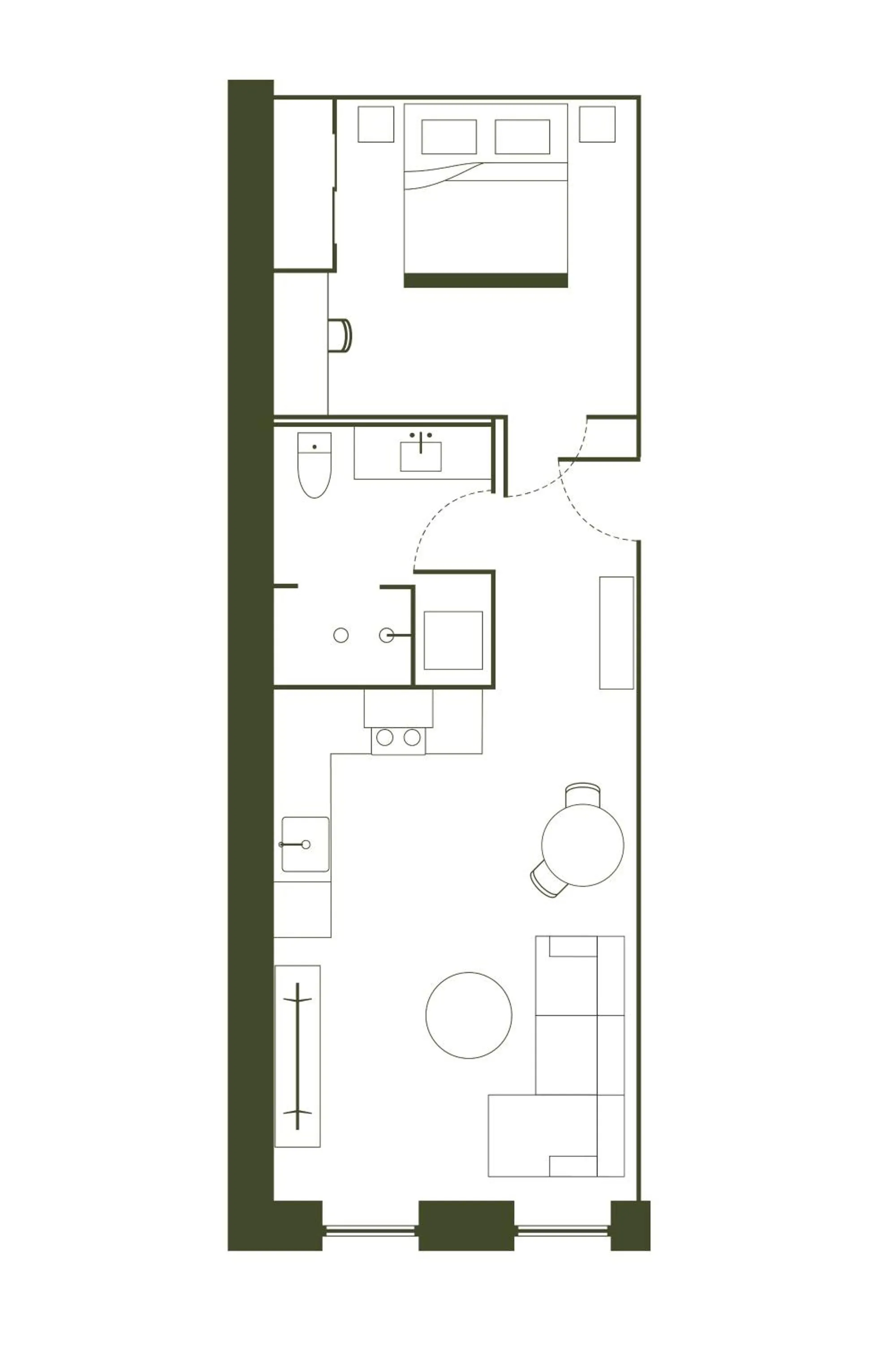 Floor plan in The Pinch Charleston