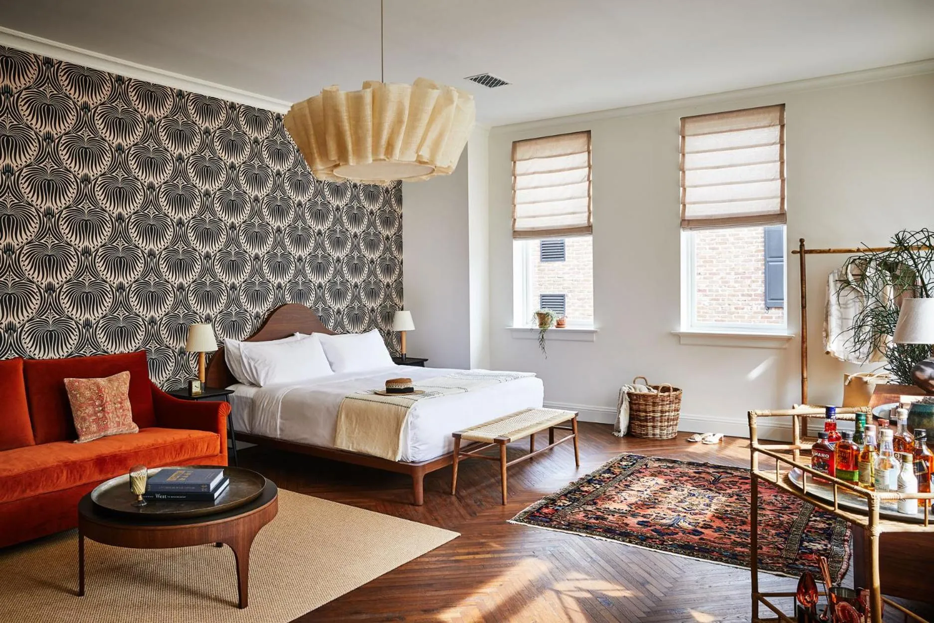 Bedroom, Bed in The Pinch Charleston