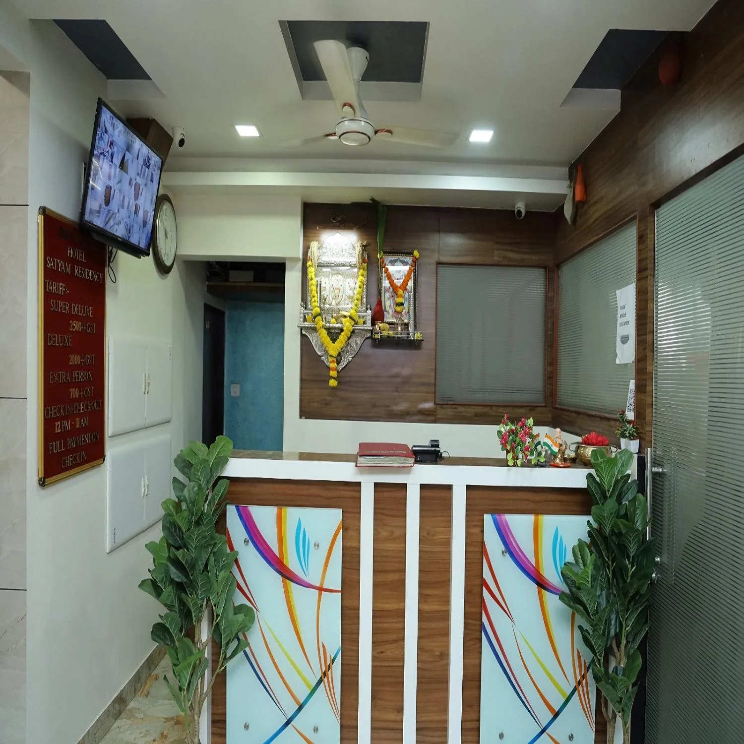 TV and multimedia in Hotel Satyam Residency