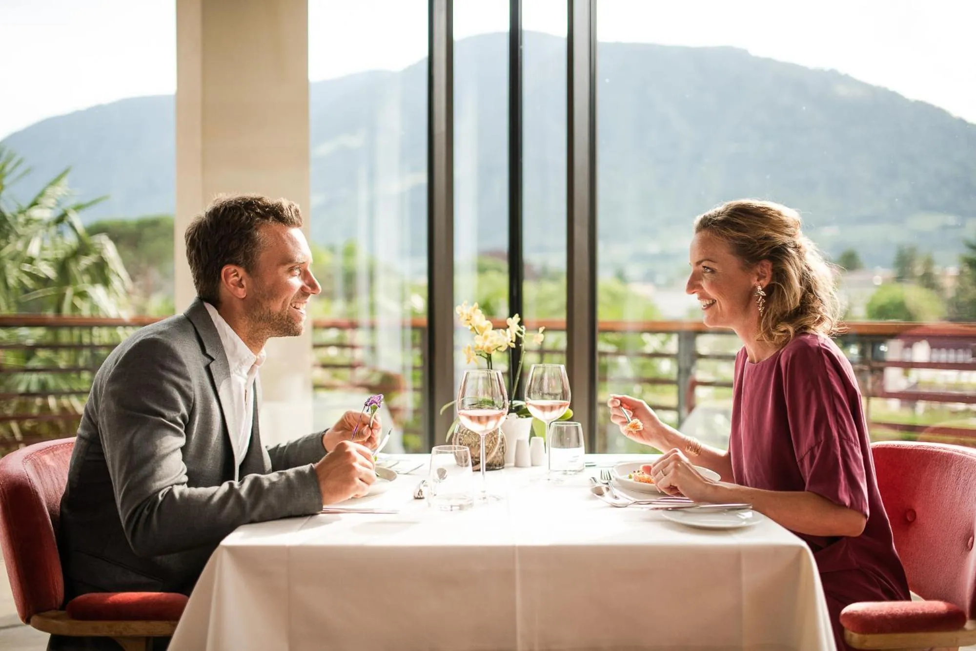 Restaurant/places to eat in Hotel Therme Meran - Terme Merano