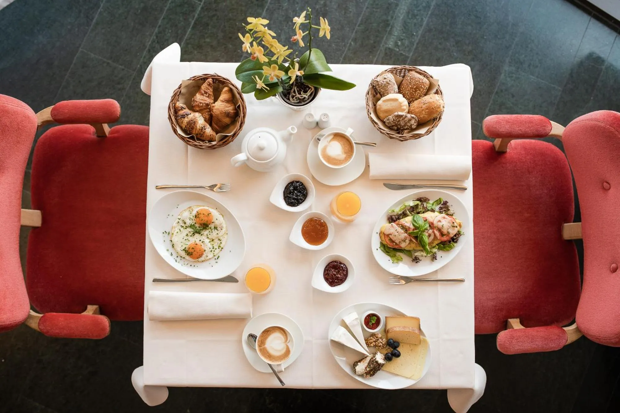 Seating area in Hotel Therme Meran - Terme Merano