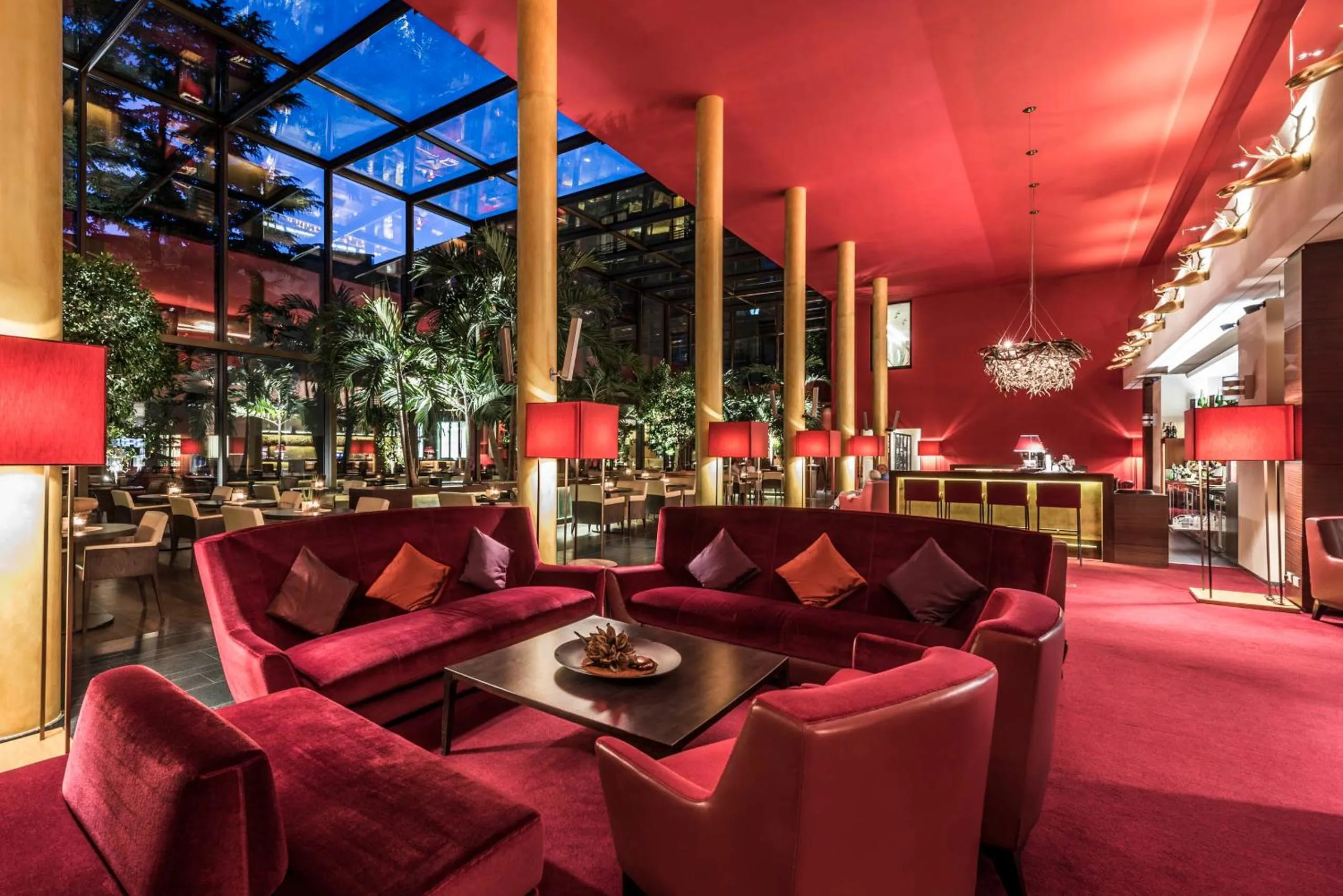 Garden in Hotel Therme Meran - Terme Merano