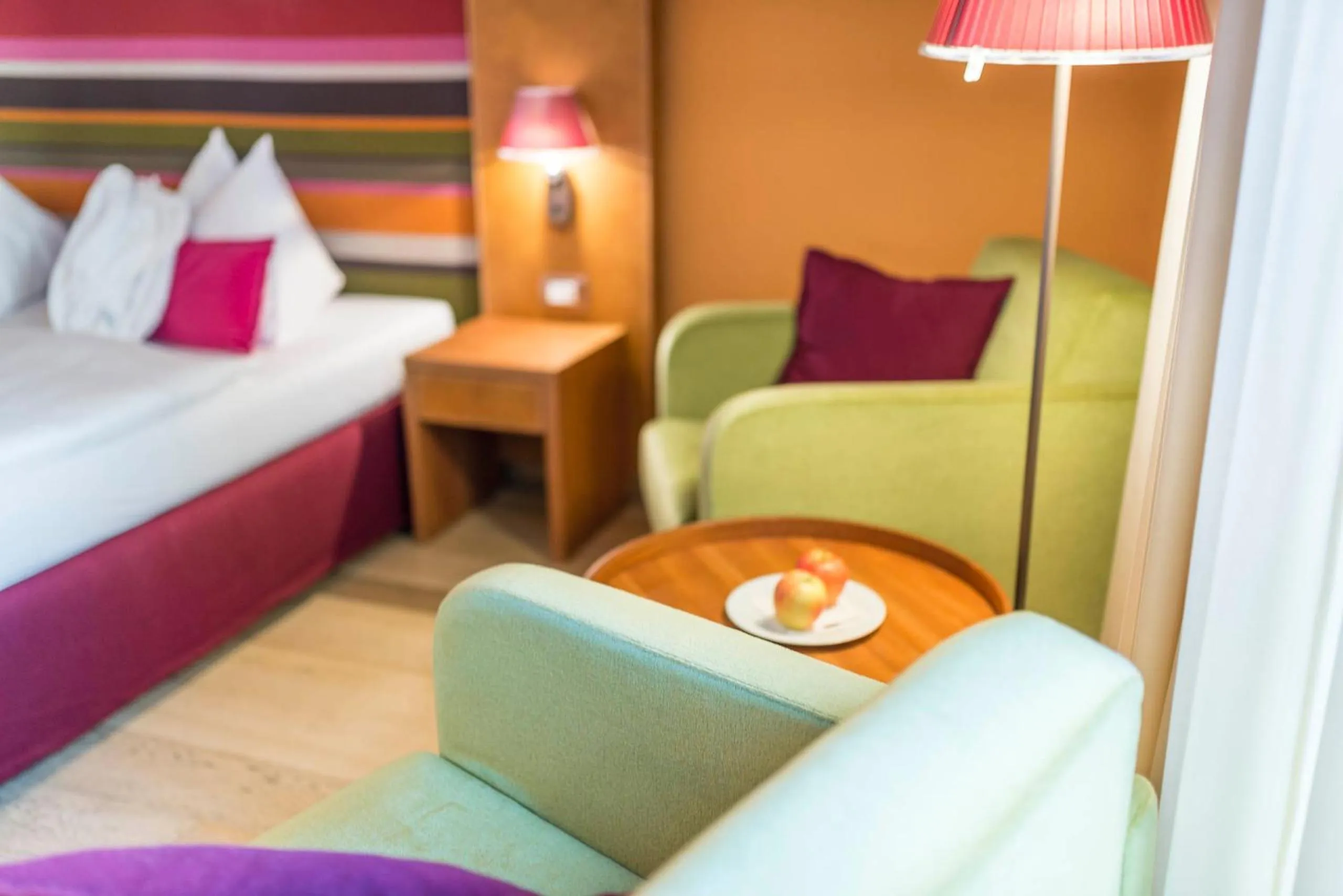 Decorative detail, Bed in Hotel Therme Meran - Terme Merano