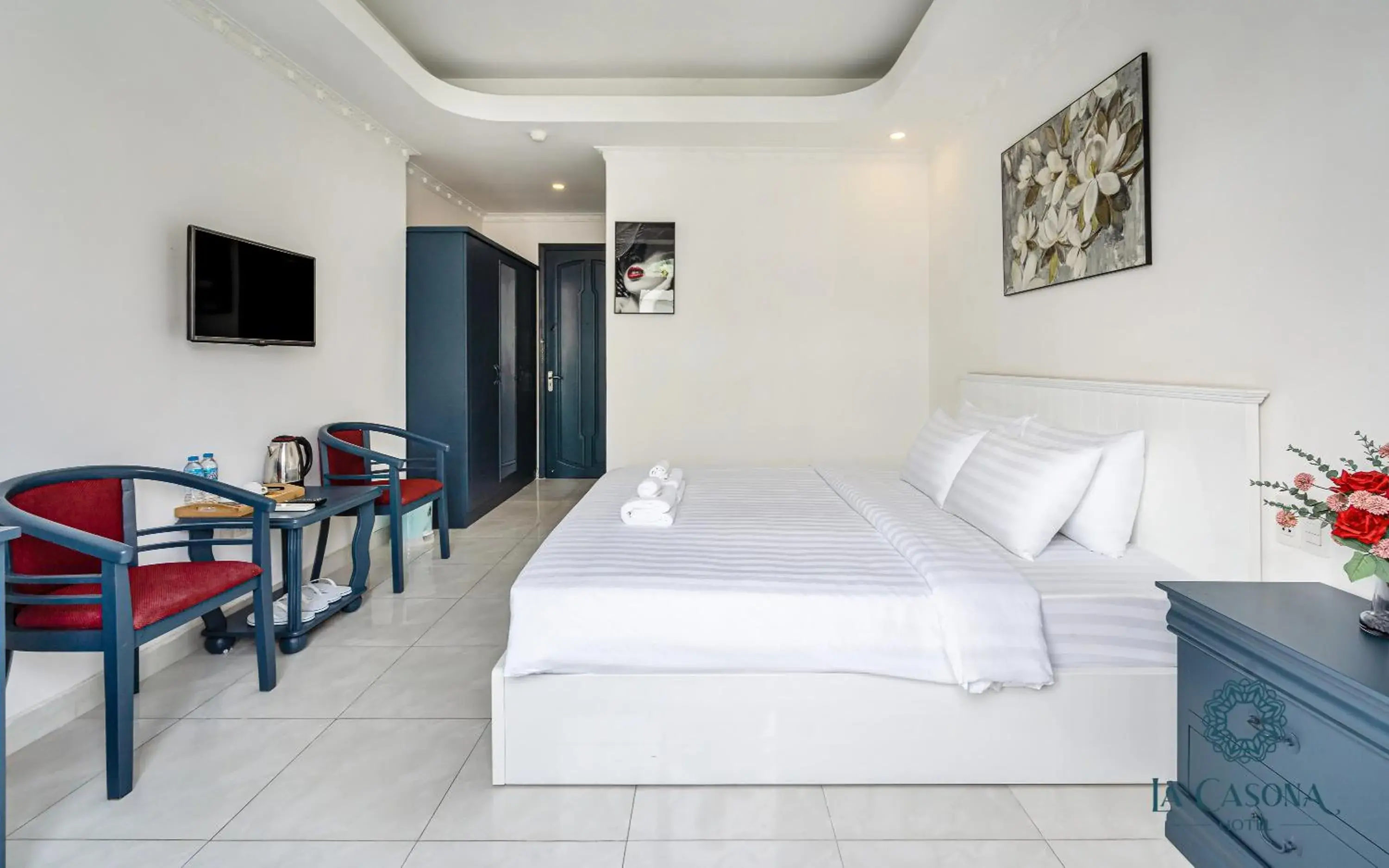 Bed in La Casona Hotel Bed in La Casona Hotel