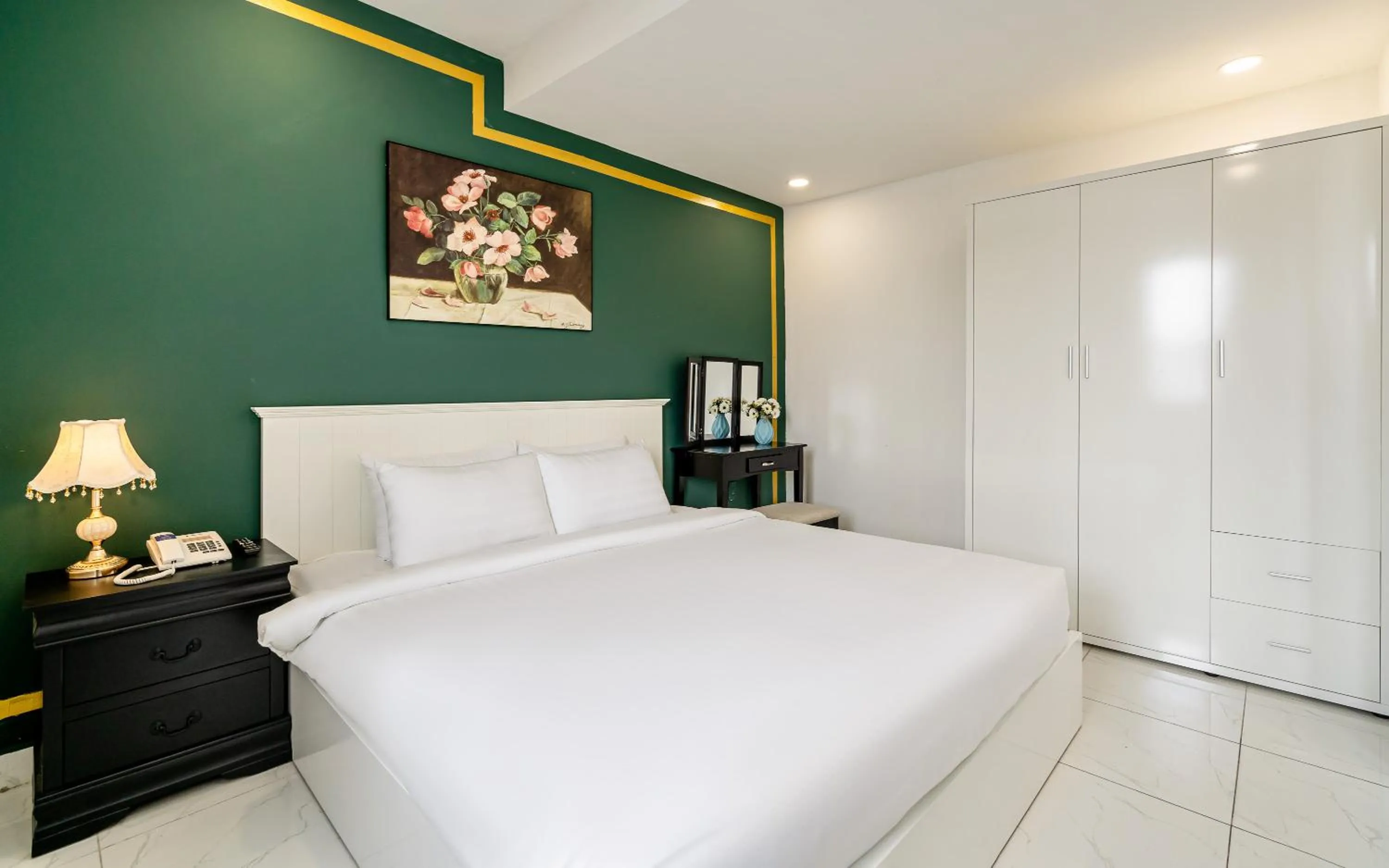 Bed in La Casona Hotel