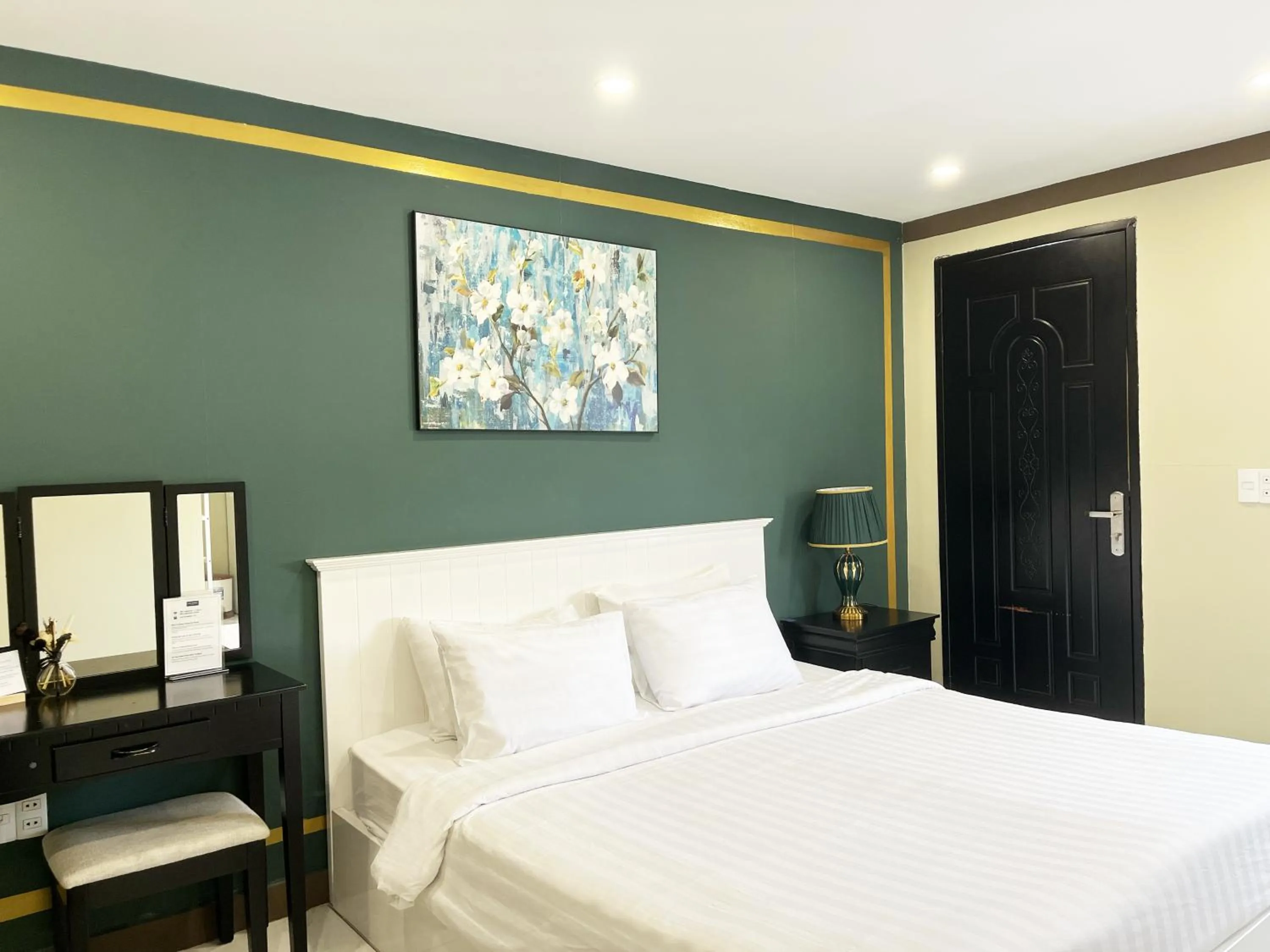 Bed in La Casona Hotel