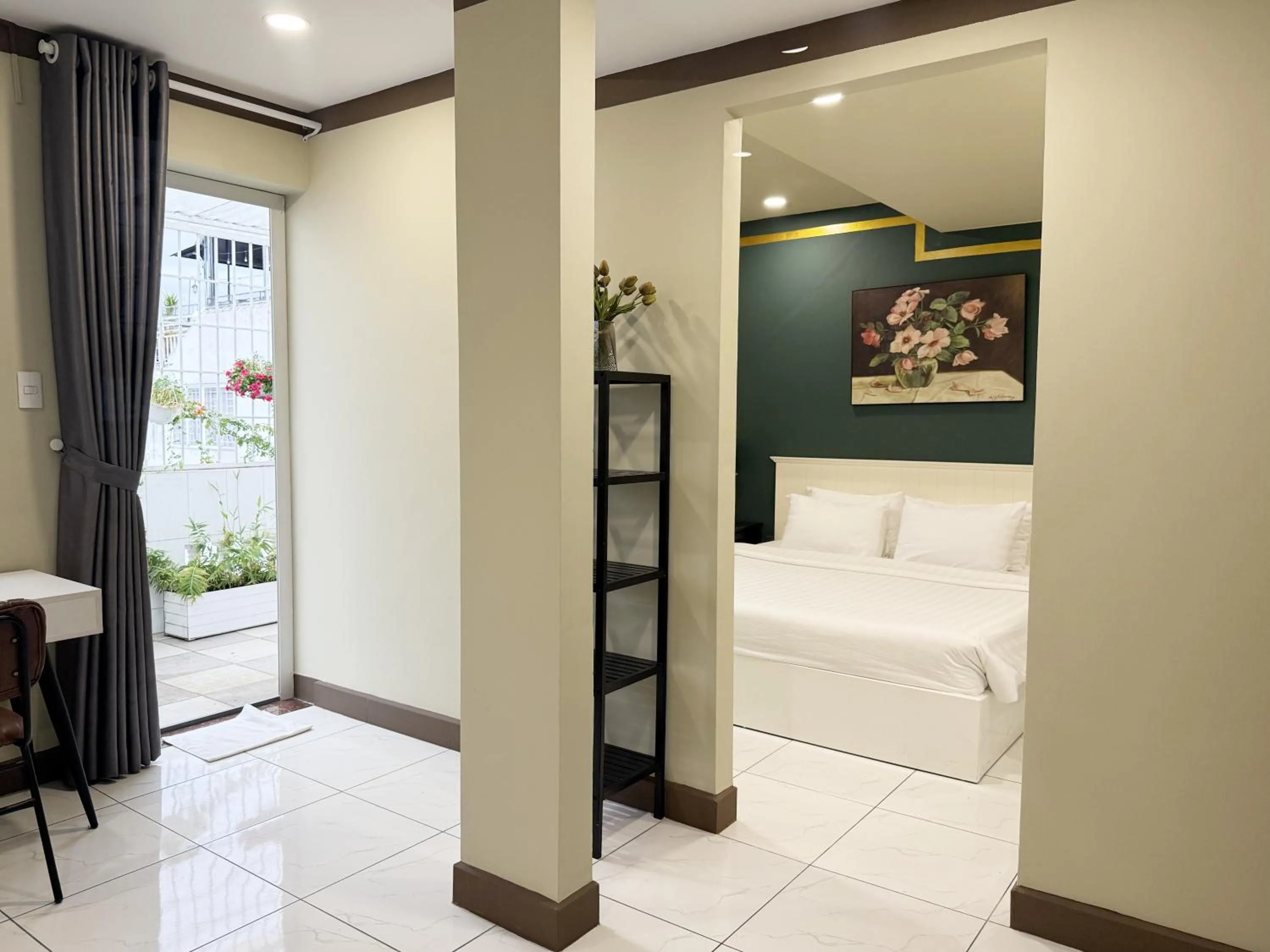 Bed in La Casona Hotel