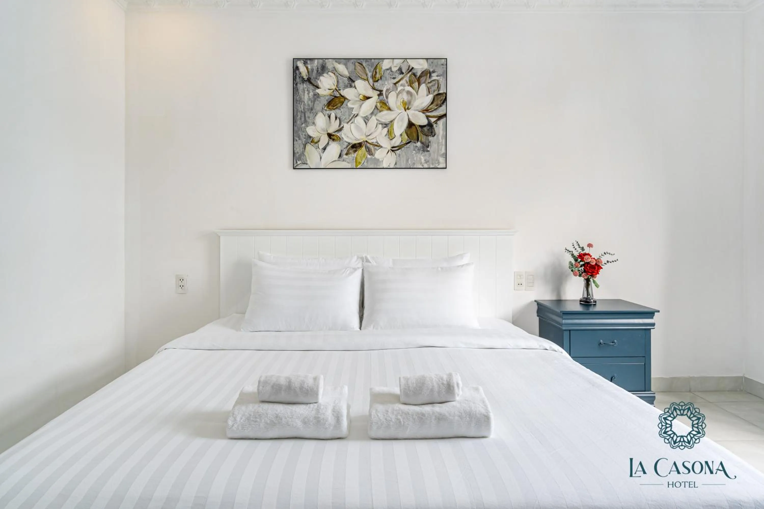 Bed in La Casona Hotel