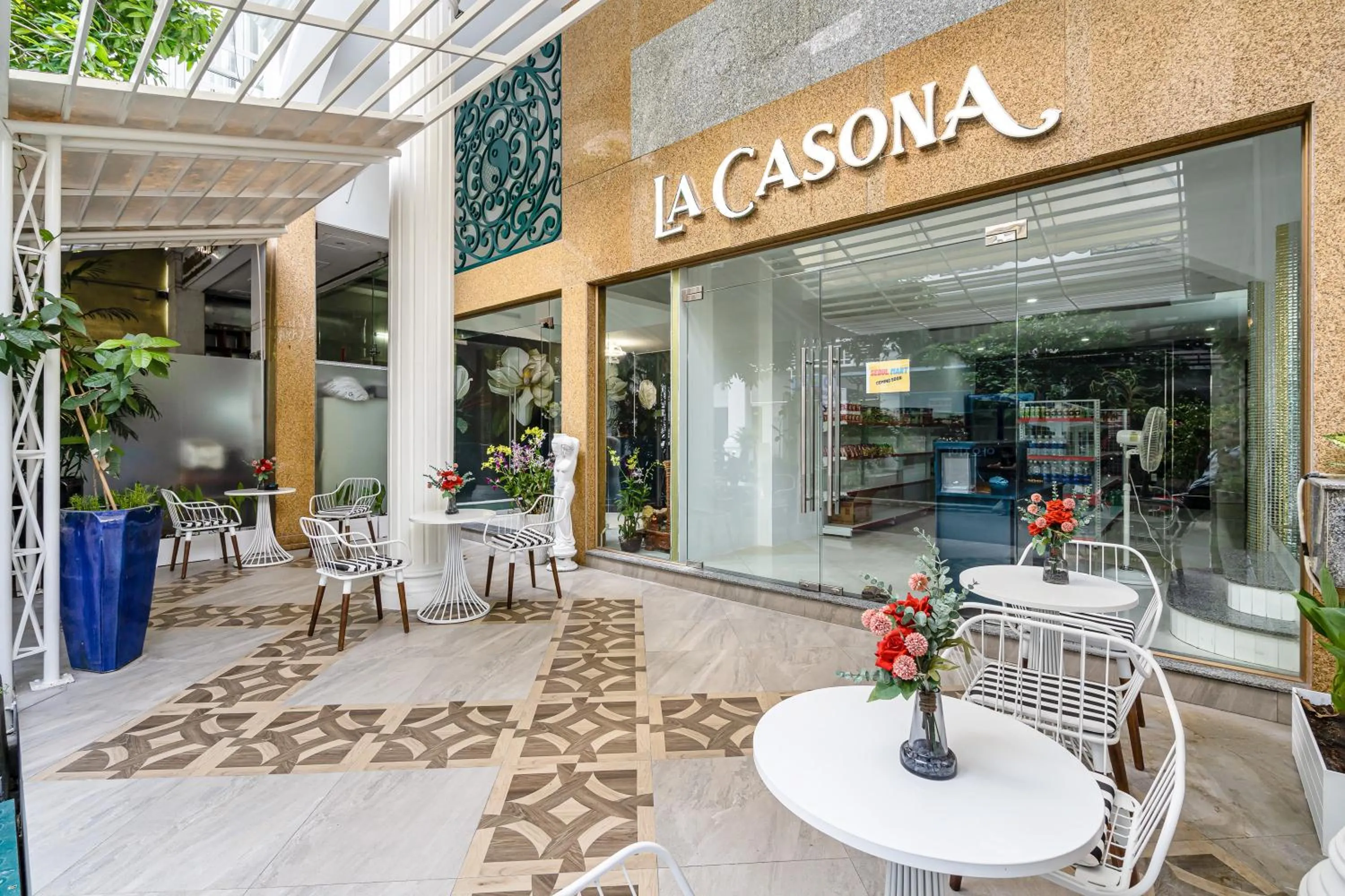 Property building in La Casona Hotel