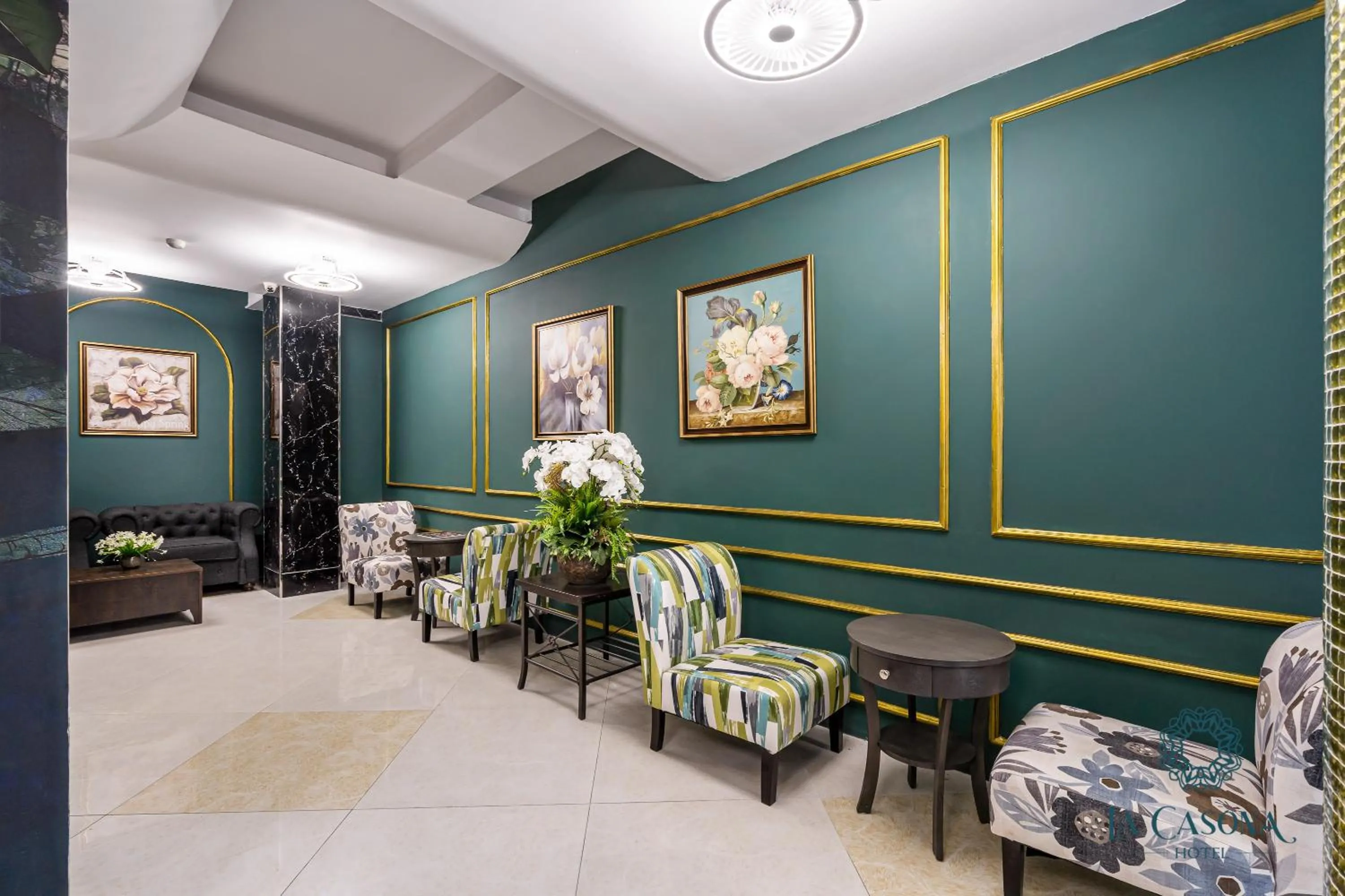 Lobby or reception in La Casona Hotel