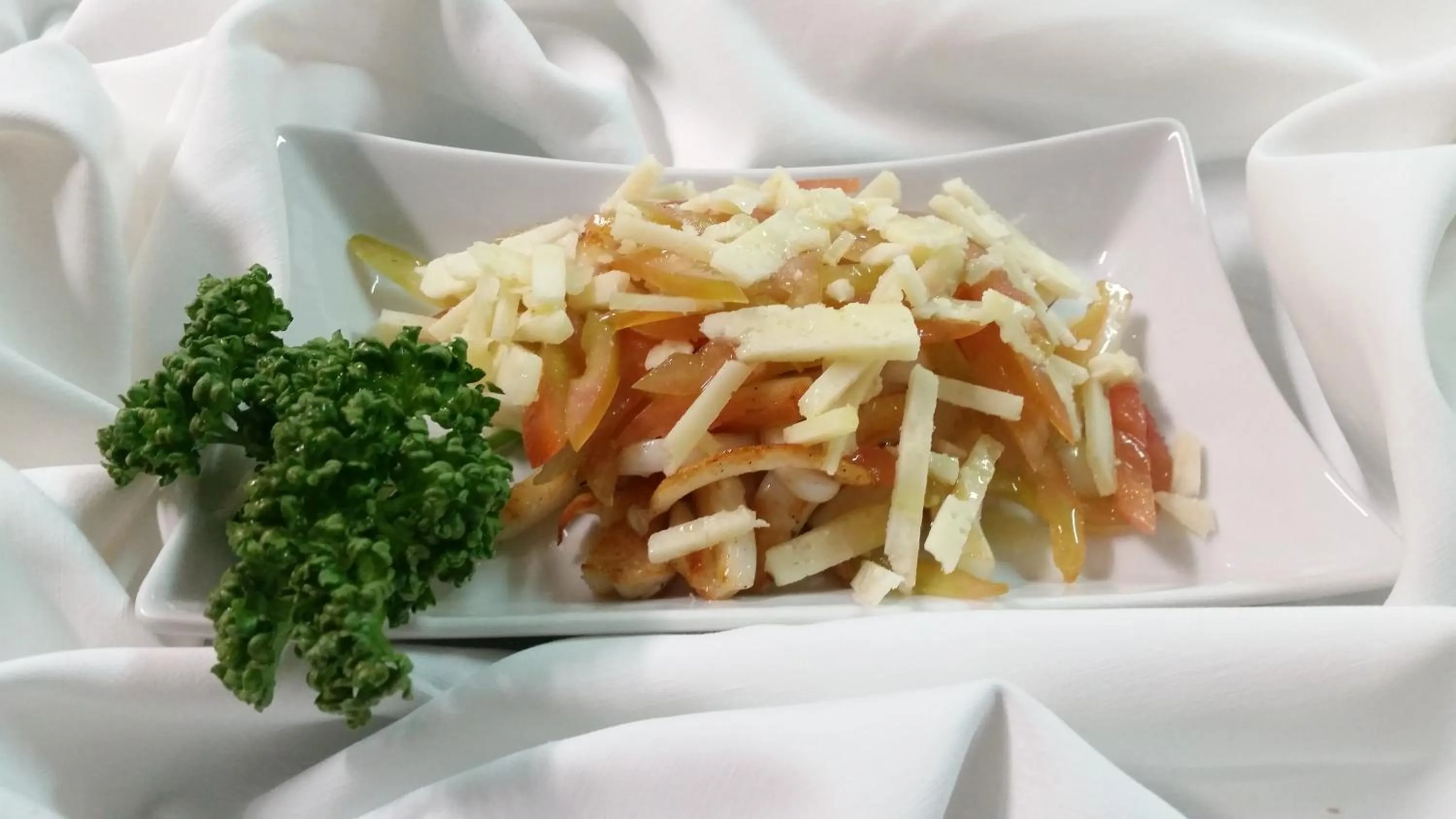 Food close-up in Hotel Leon - Ristorante Al Cavallino Rosso