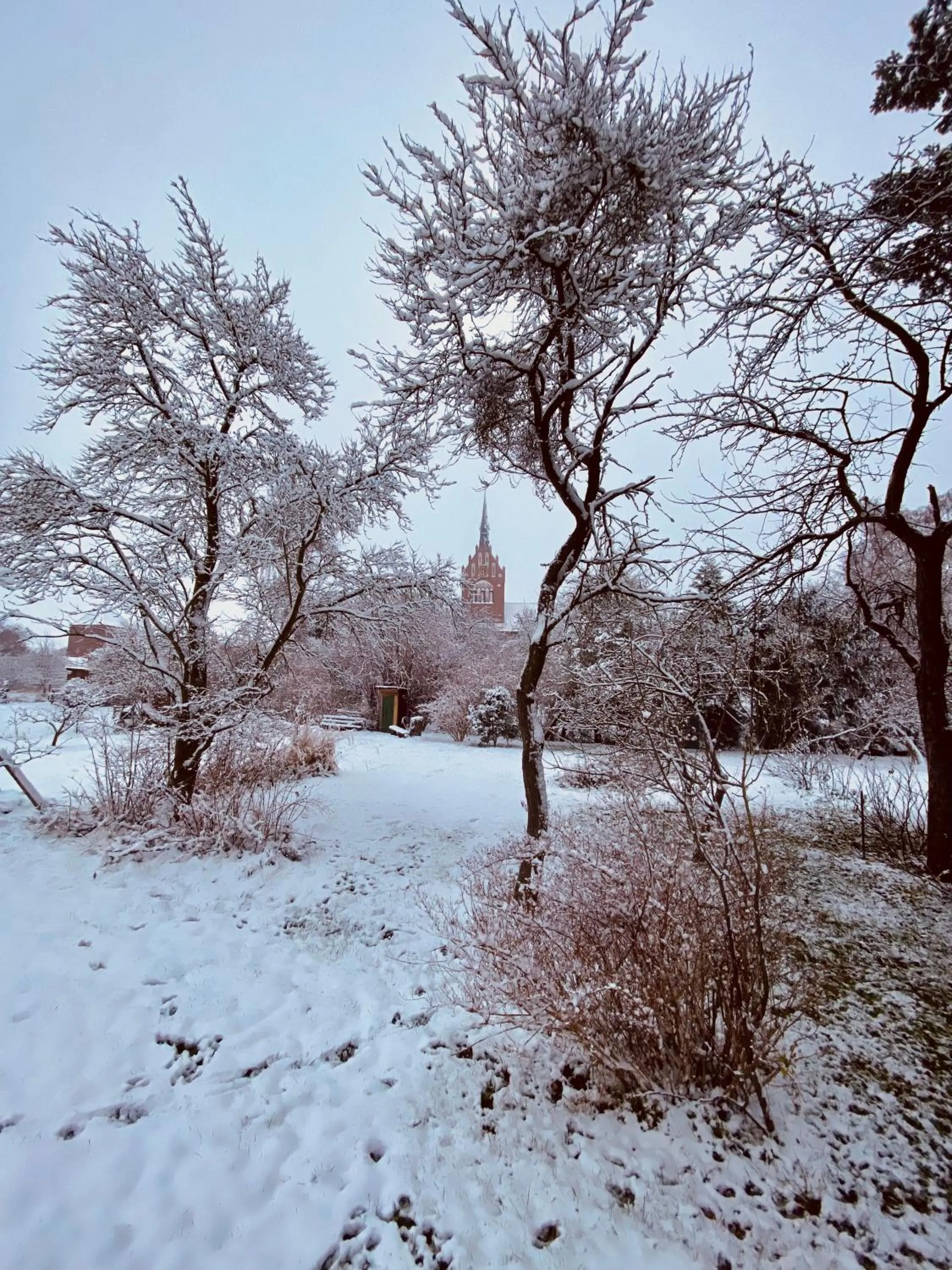 Garden in norddeutscher Hof - Kutscherstation
