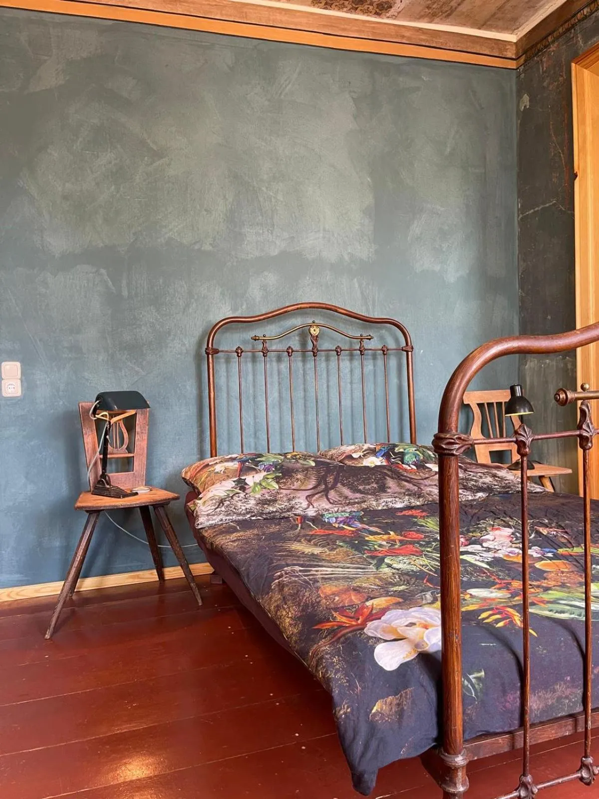 Bed in norddeutscher Hof - Kutscherstation