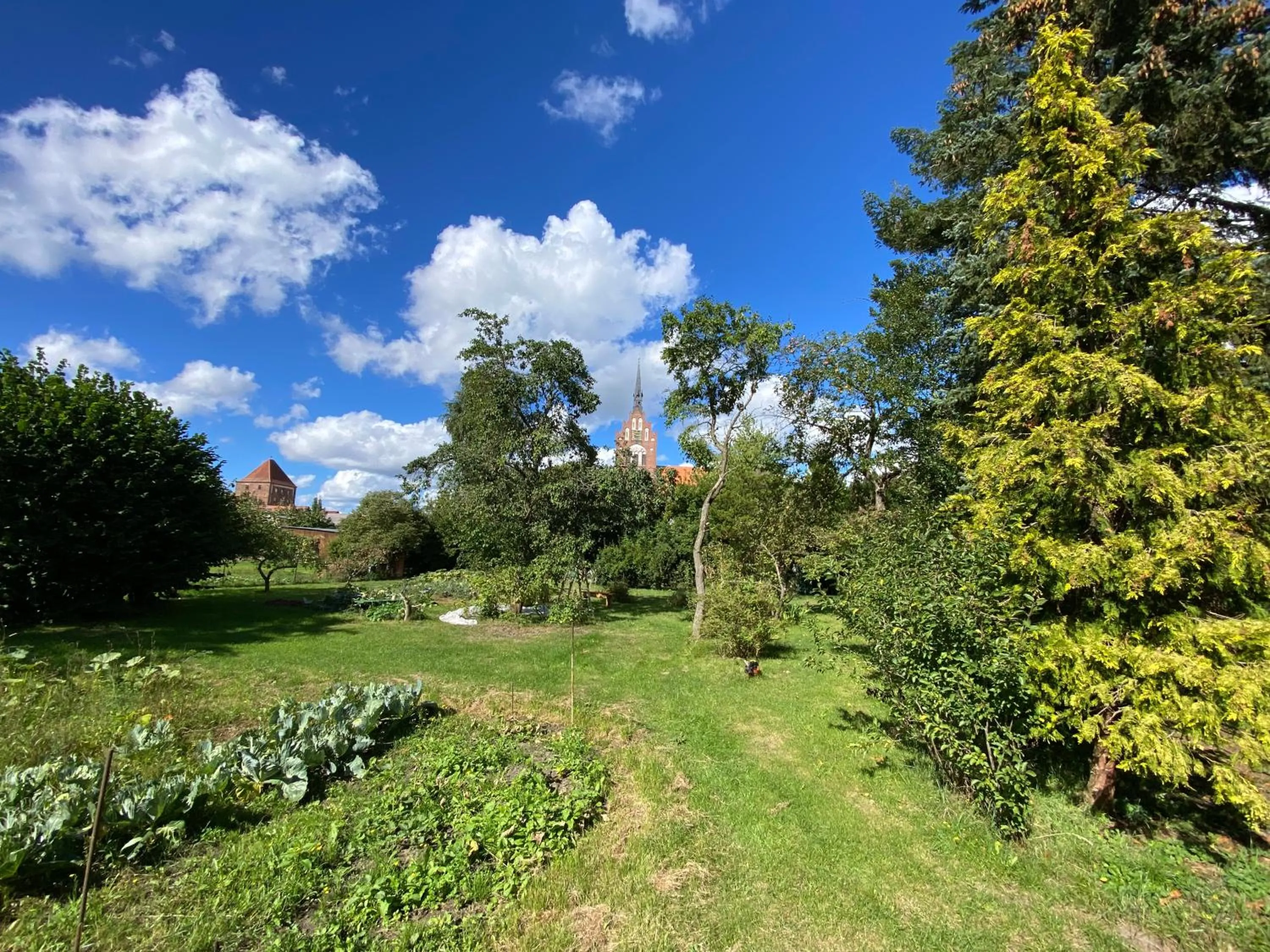 Garden in norddeutscher Hof - Kutscherstation