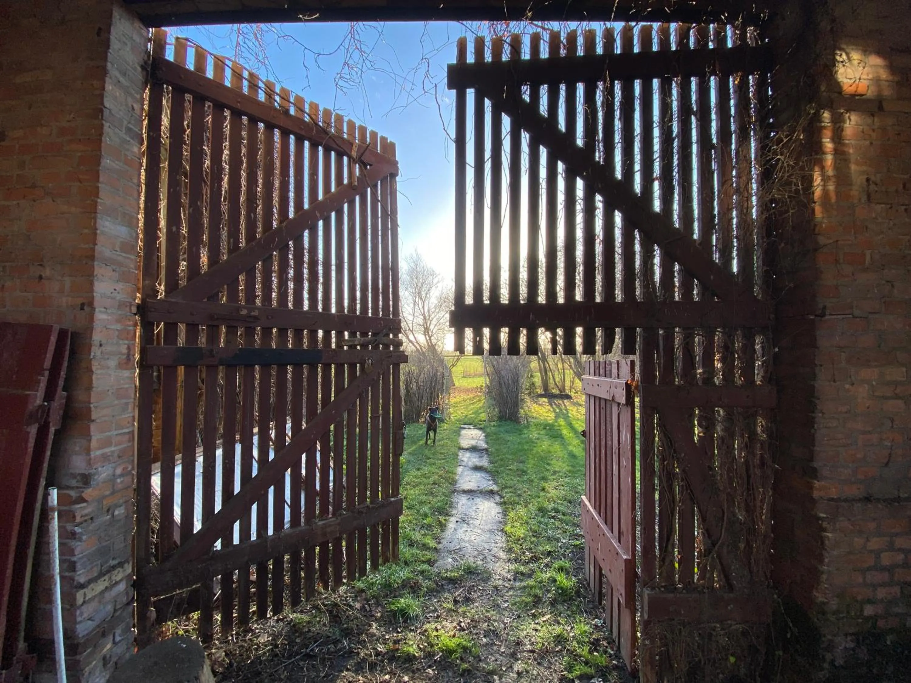 Garden in norddeutscher Hof - Kutscherstation