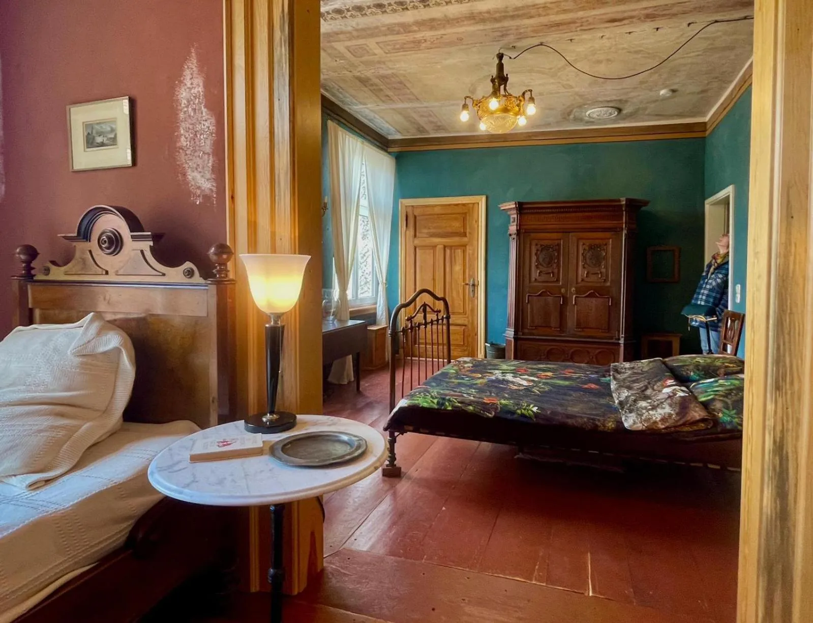 Bed in norddeutscher Hof - Kutscherstation