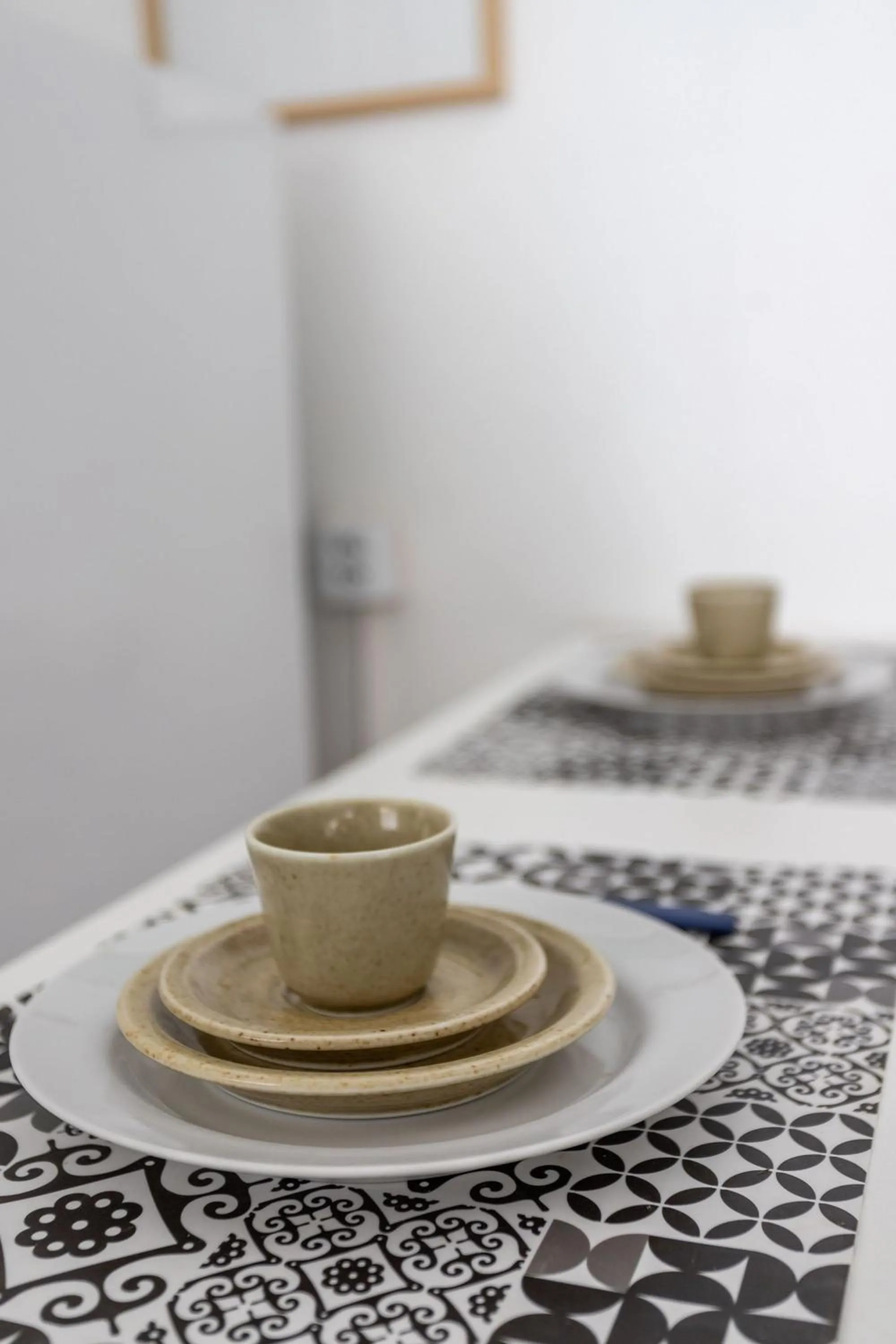 Dining area in Rental Home Barra Palace Vista para o mar