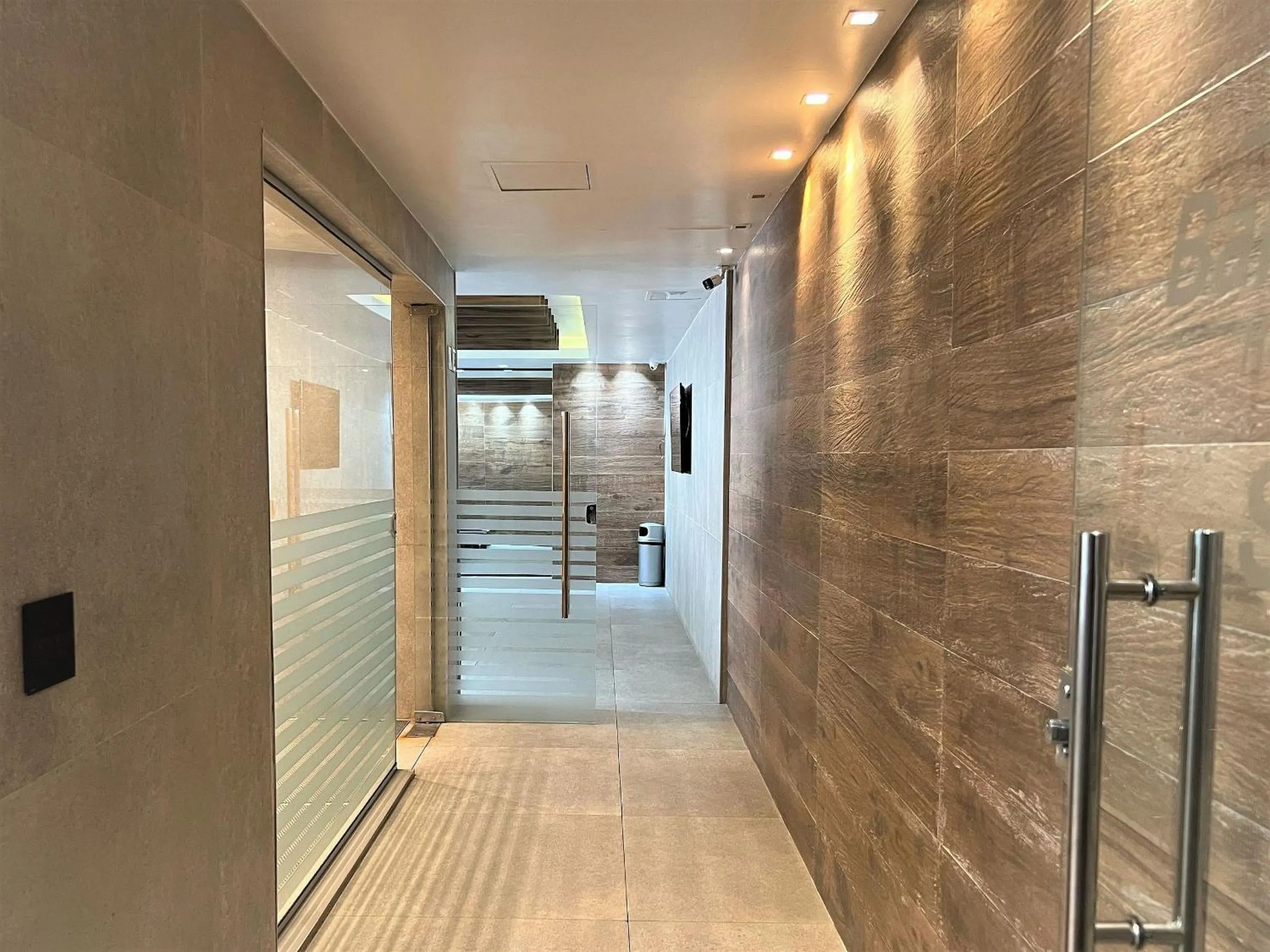 Sauna in Rental Home Barra Palace Vista para o mar