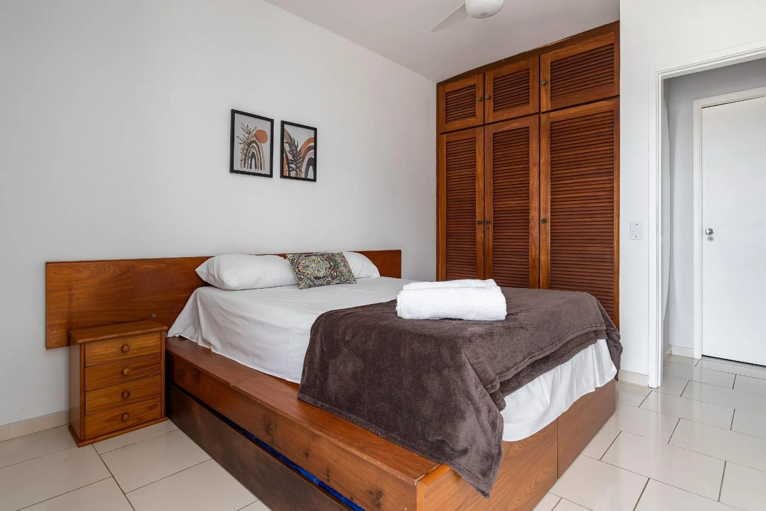 Bed in Rental Home Barra Palace Vista para o mar